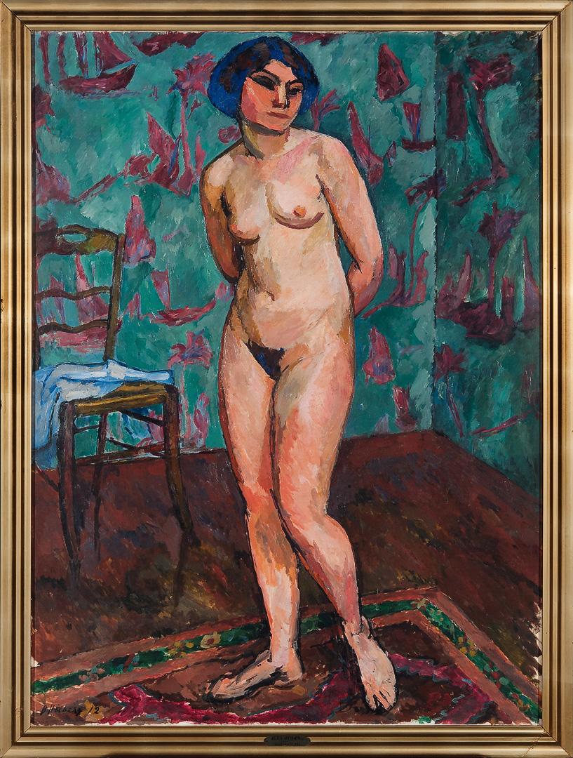 Jean Heiberg (1884-1976): "Kvinneakt" 1912