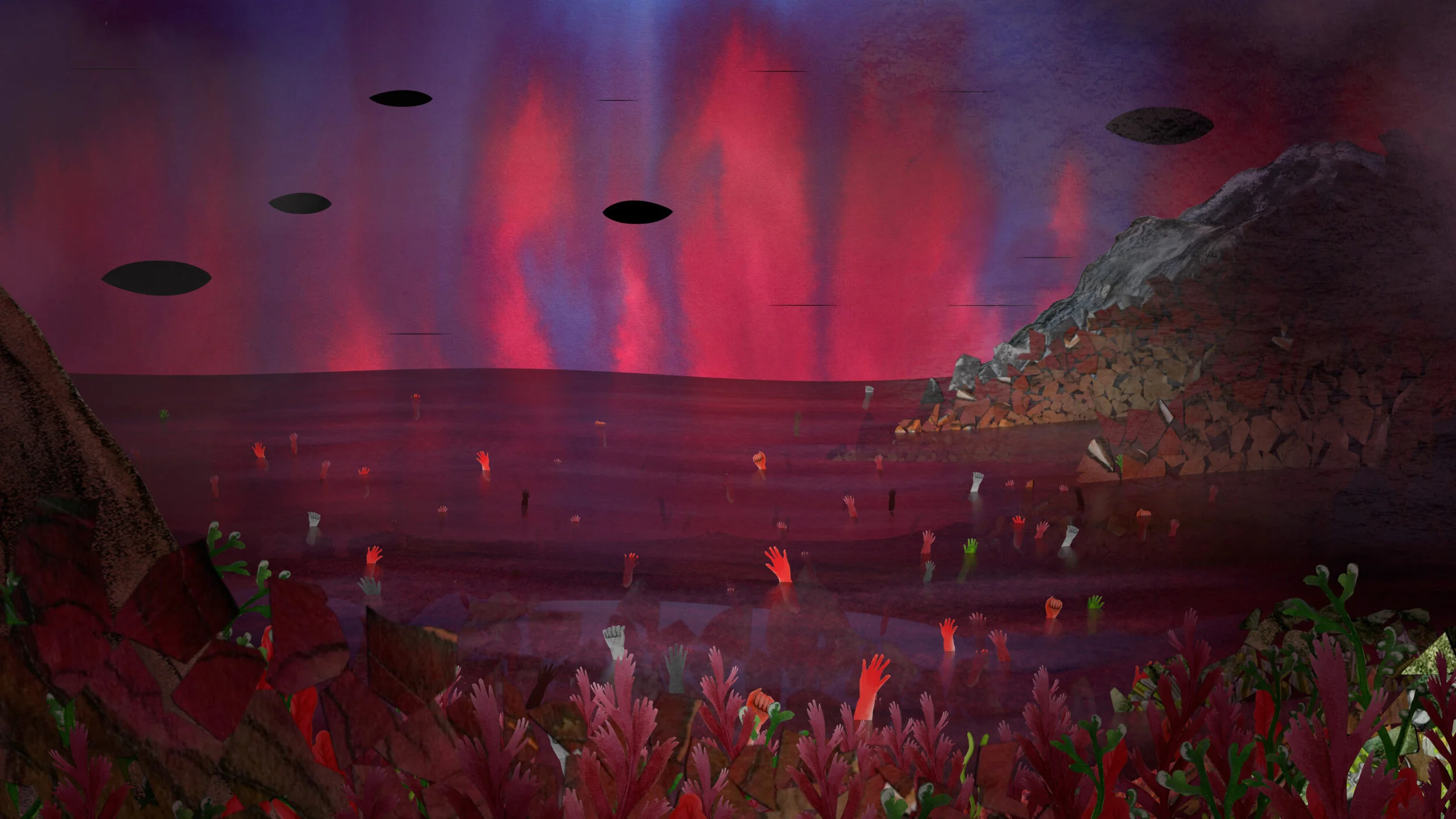 Simone Hooyman og Silje Heggren - opningstale Kunstgarasjen januar 2020