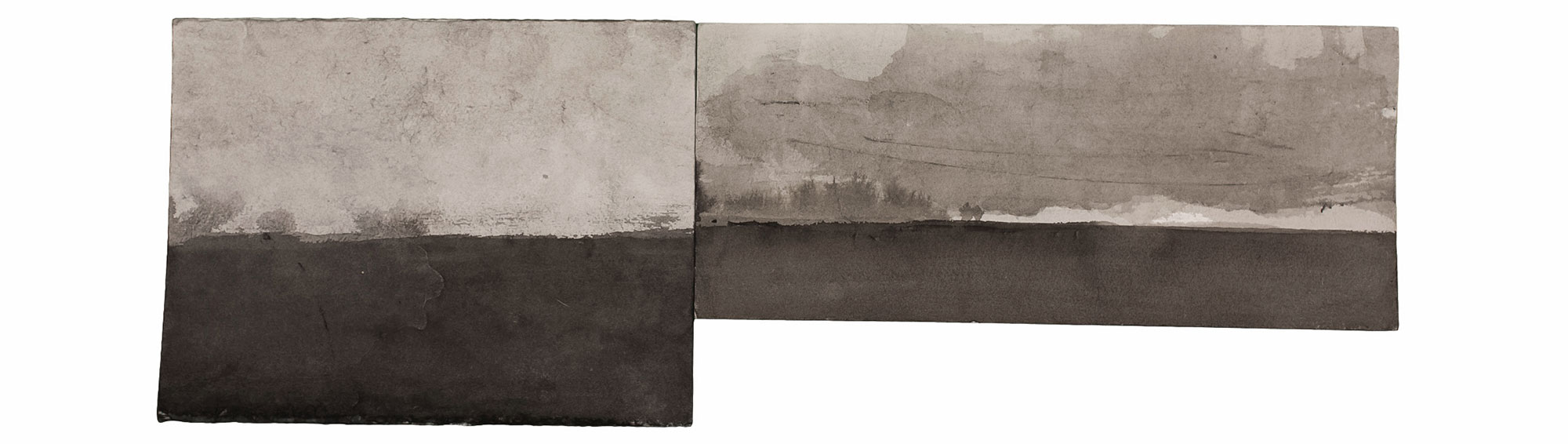   Sem Título, 2017. Nanquim   sobre   papel. 42,5 x 14 cm     Untitled, 2017. Ink on paper. 42,5 x 14 cm   