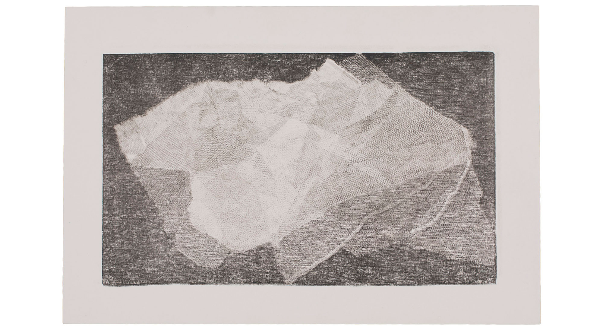   Sem Título, 2016. Monotipia. 30 x 20 cm (Papel) | 24,5 x 14,5 cm (Img.)    Untitled, 2016. Monotype 30 x 20 cm (Paper) | 24,5 x 14,5 cm (Img.)  