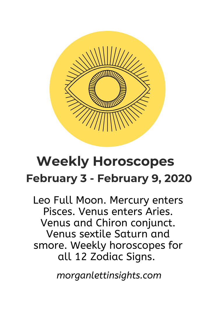 Weekly Horoscopes: February 3 - February 9, 2020