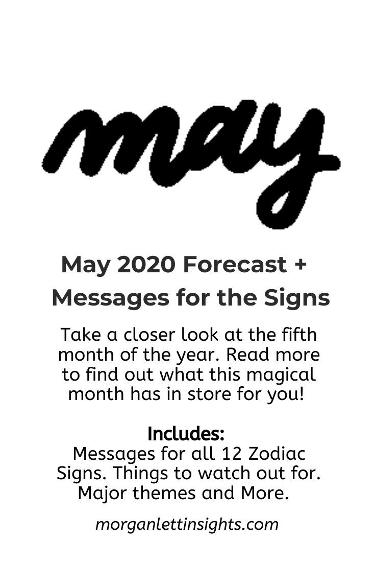 May 2020 Forecast and Horoscope Messages for the Signs