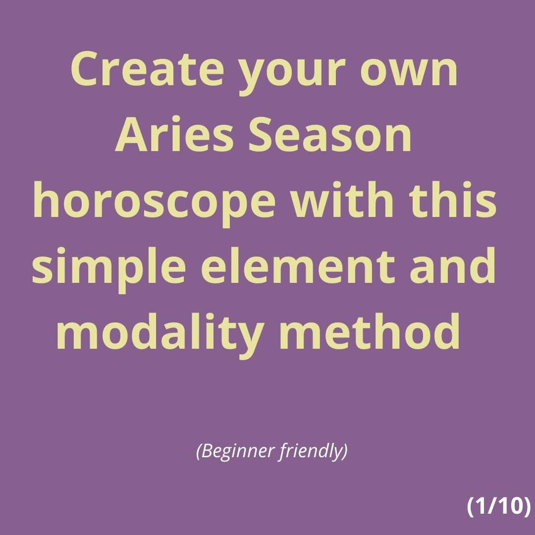 It could all be so simple.......

Most times I see my clients overthinking their charts to the point of mental exhaustion&hellip;..

When sometimes we don&rsquo;t really need a deep dive&hellip;.

We just need to know where and how to focus our energ