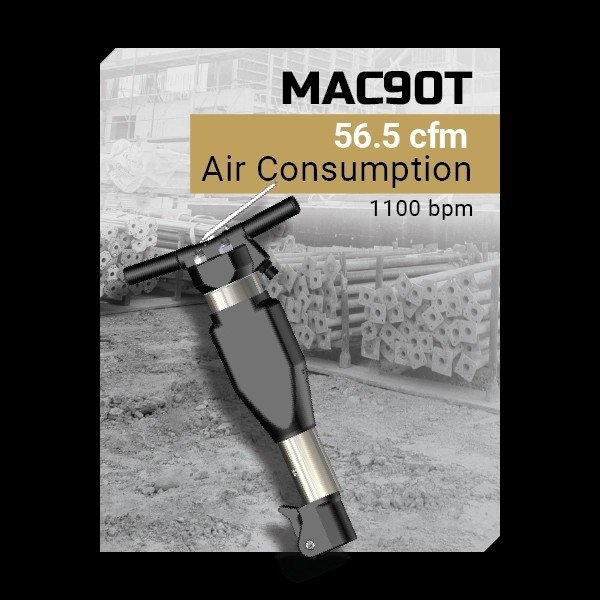 MAC90 Air Breaker For Rent at American Pride Rental Equipment & Sales in Sarasota FL