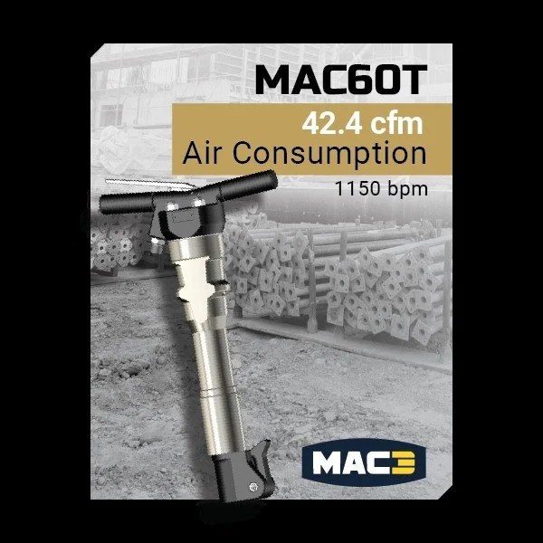 Mac60T Air Breaker For Rent At American Pride Rental Equipment & Sales in Sarasota FL