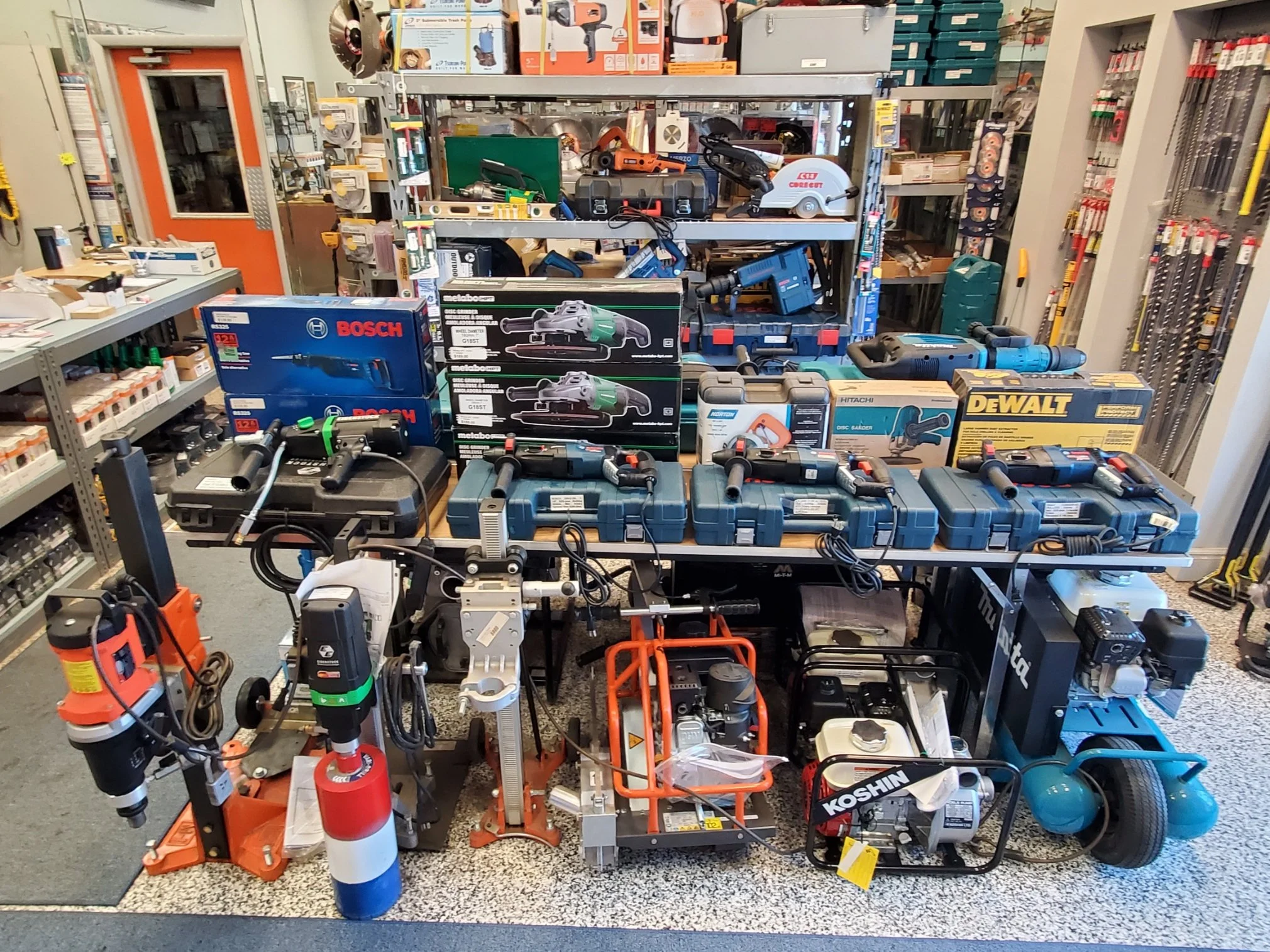 Core Drills and Slab Saws