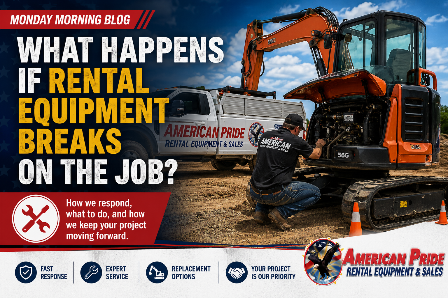 What Happens If Rental Equipment Breaks on the Job?