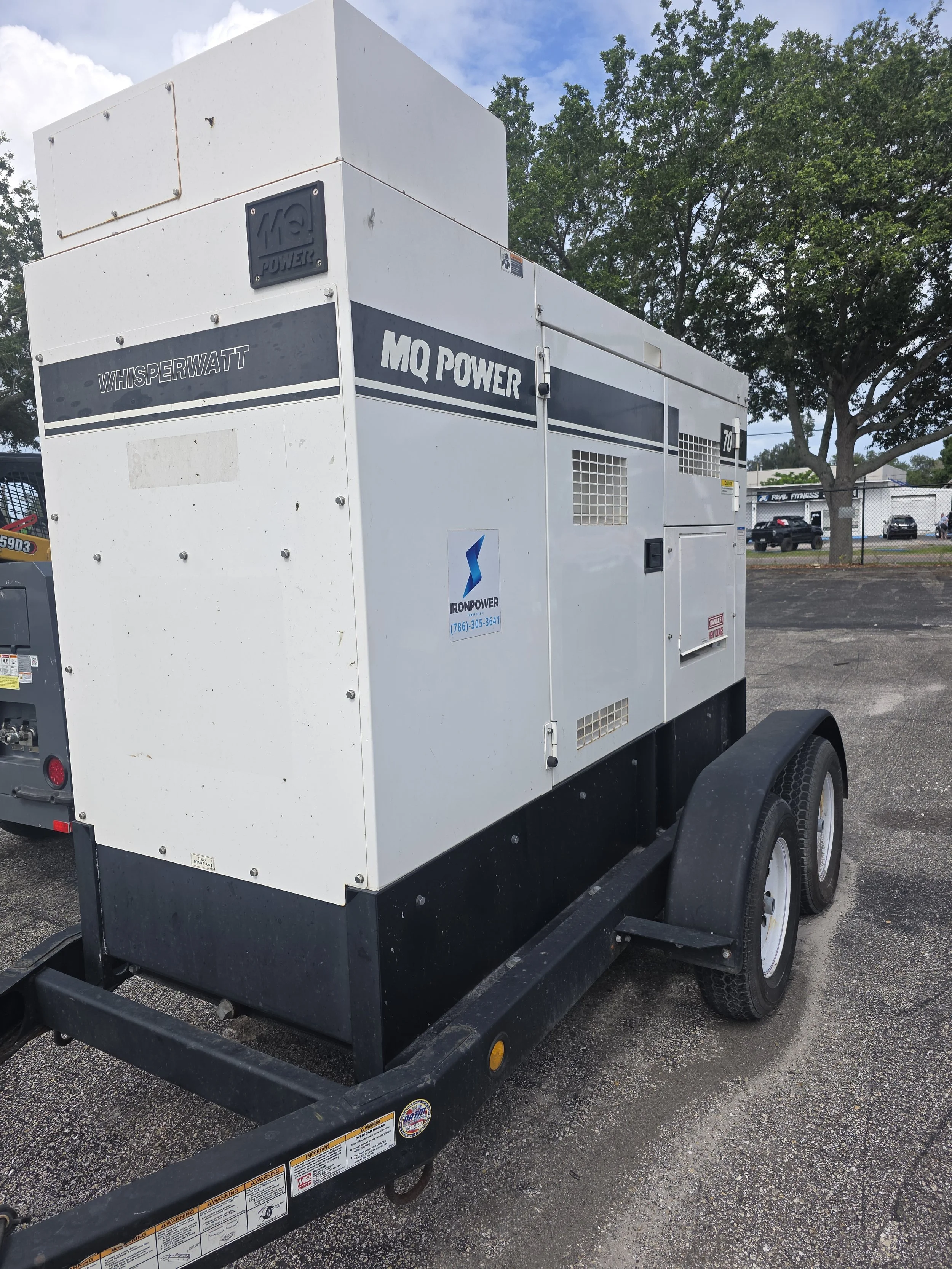 2018 Multiquip 70KVA Generator For Sale at American Pride Rental Equipment and Sales in Sarasota FL