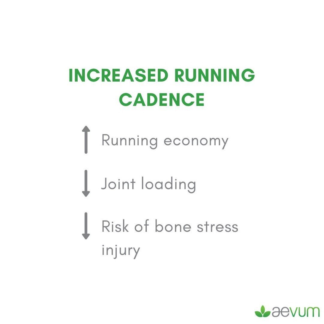 Did you know that increasing your running cadence can decrease your risk of developing bone stress injuries? 🦴

Low running cadence usually indicates over-striding, where you are taking big strides and landing with your heel in front of your body. T