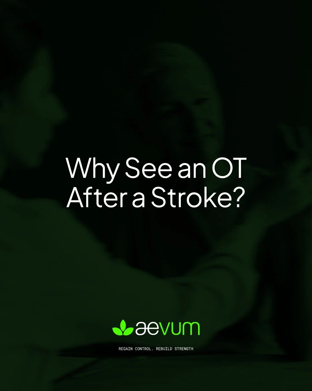 Regain function. Reclaim independence. 🧠✋

After a stroke, everyday tasks like brushing your teeth or holding a cup can feel frustrating but there is a path forward. Occupational therapy focuses on helping you recover upper limb function so you can 