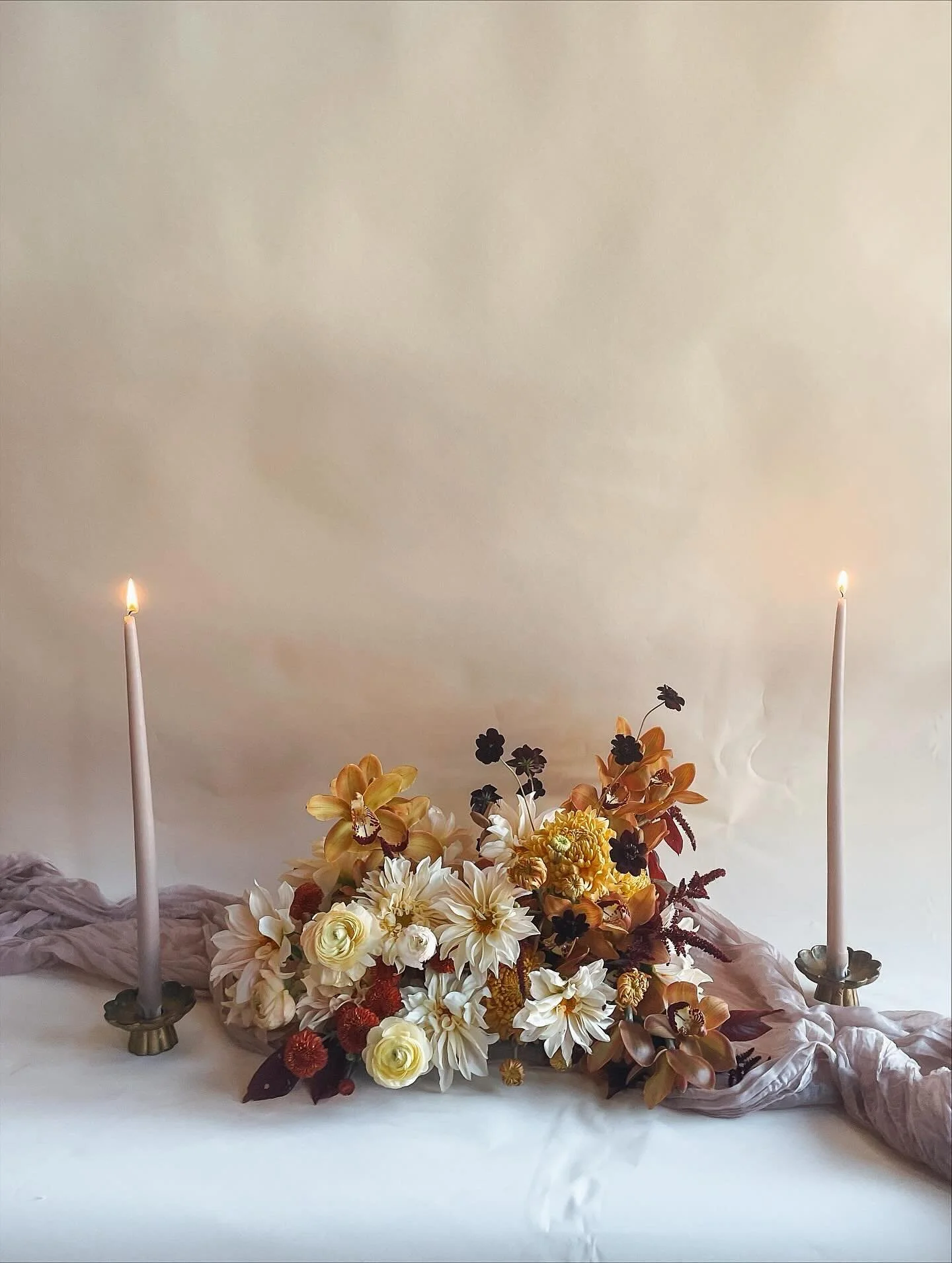 This beauty went out of the shop earlier this week for an order. But, my goodness, wouldn&rsquo;t she look pretty on your Thanksgiving table? 
Still taking pre-orders for Thanksgiving centerpieces. 
Link in bio