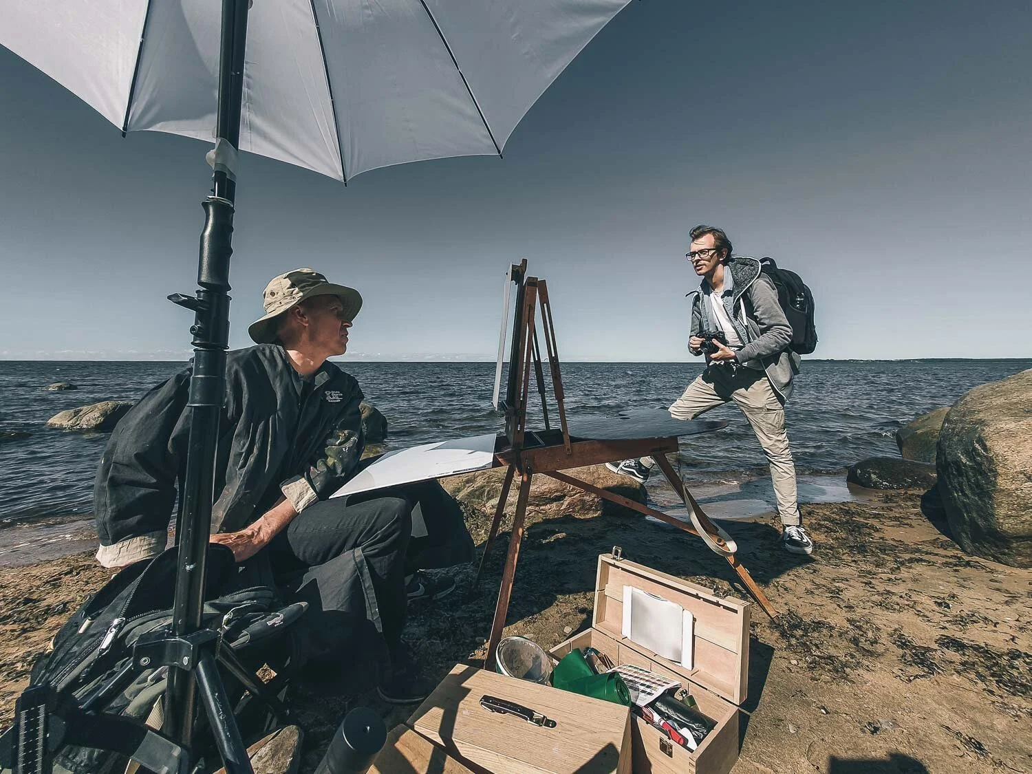 Meediaosakond välitöödel: Pakri poolsaar