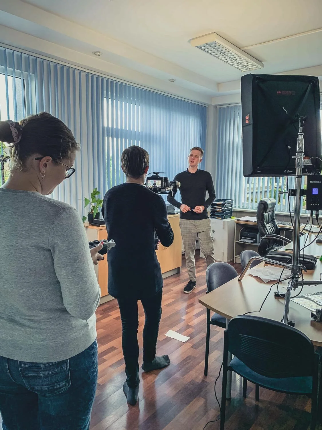 Õppevideo  filmimine Keila Linnavalitsuses