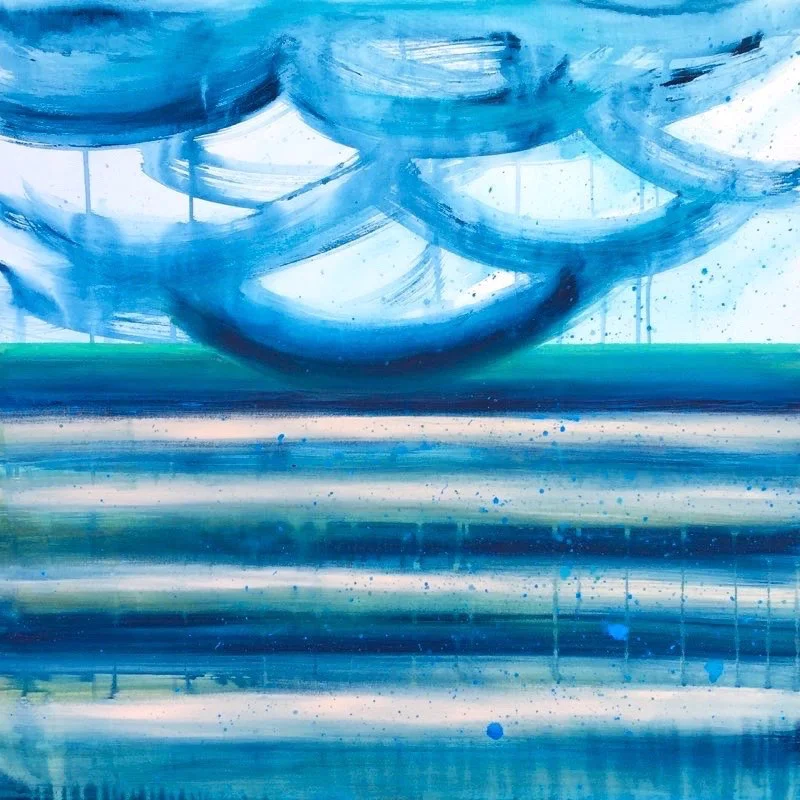 Light Rains at Low Tide | 30 X 30