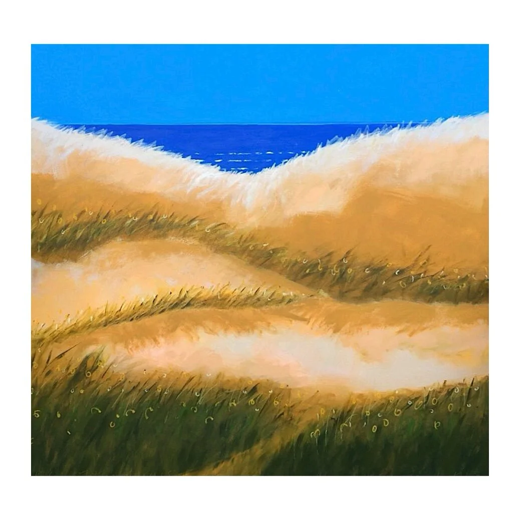 Over the Dunes to the Sea | 48 X 48