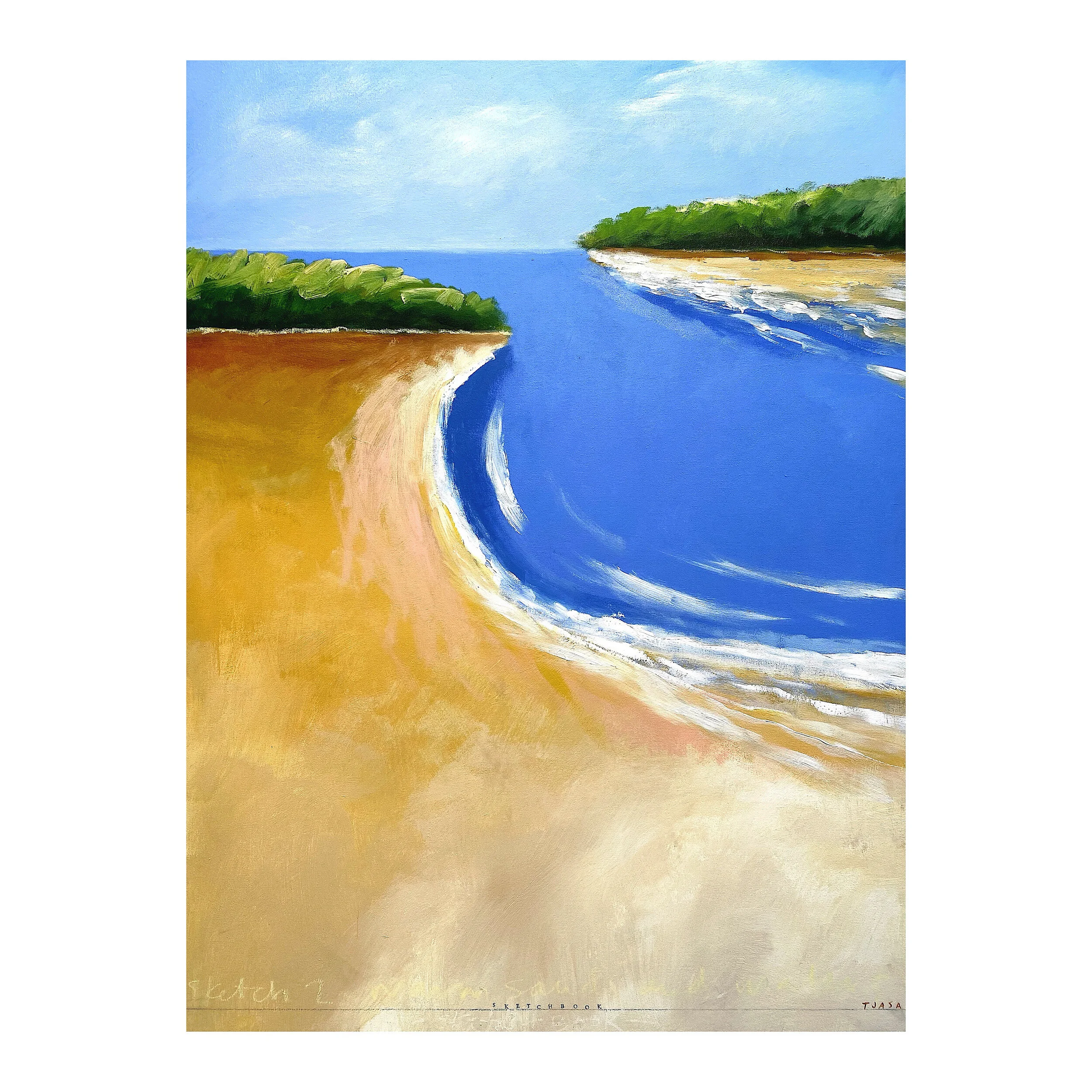 The Cove | 48 x 36