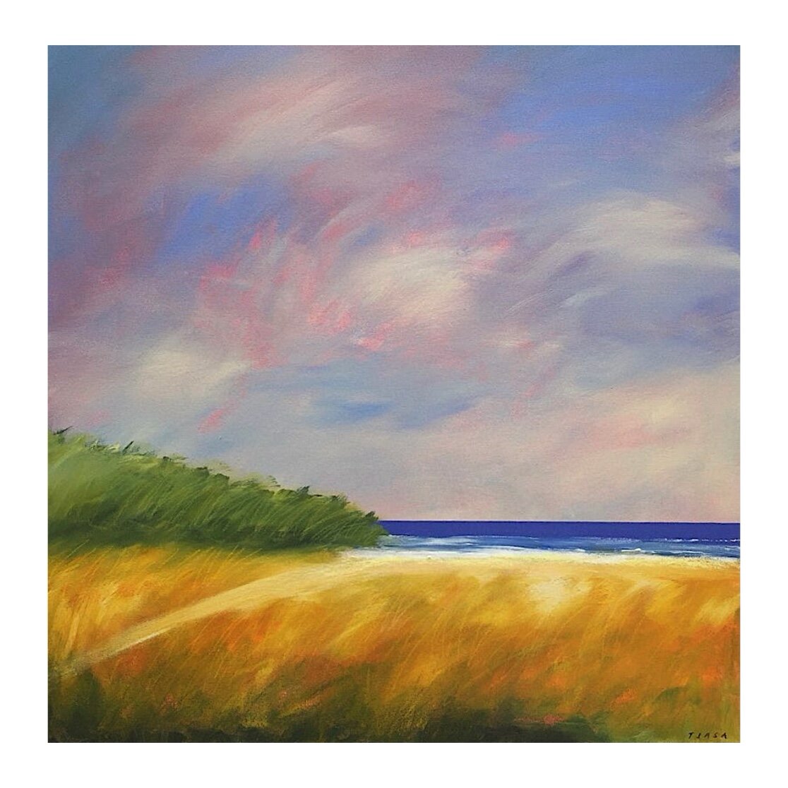 Chasing Light by the Bay I 30 X 30 I $5500