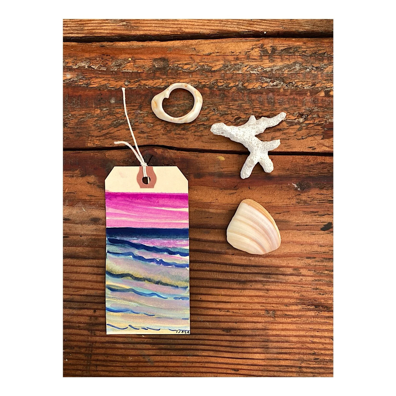 Reflections I  2.5 X 5 (unframed)