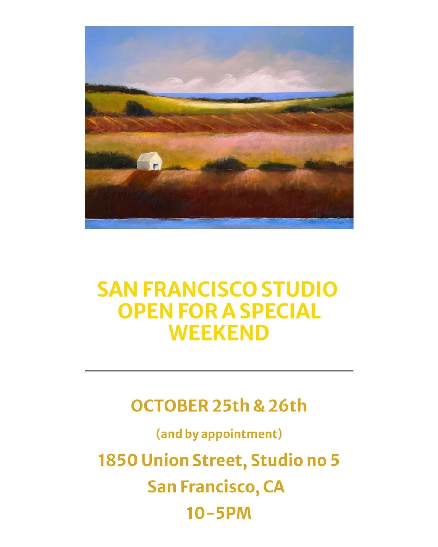 For those of you who are on my email list should have received an Open Studios invite and ☀️discount code for 20%☀️for the rest of the month of October !!! If you would like to be added to the mailing list please message me your email address and in