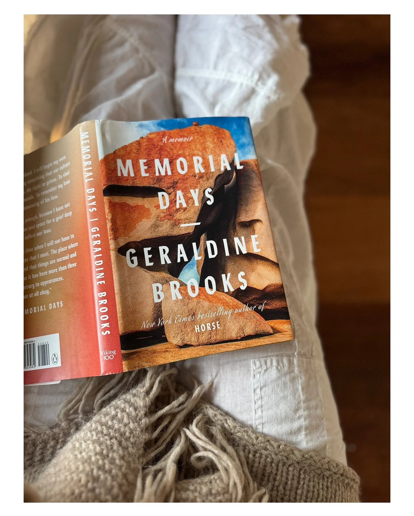 I loved every page of this beautiful memoir of deep love, loss and the years after… Geraldine Brooks takes us along with her heart and writings sharing stories both of her marriage to Tony Horwitz and her life after his passing from Martha&rsq
