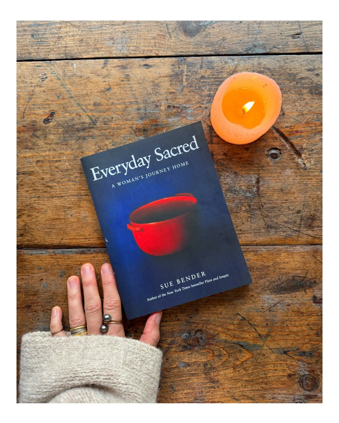 If you have read &ldquo;Plain + Simple&rdquo; by Sue Bender (it&rsquo;s incredible) about her time spent living with the Amish, her book &ldquo;Everyday Sacred&rdquo; is a treasure&hellip;. &ldquo;Small miracles are all around us. We can find them ev