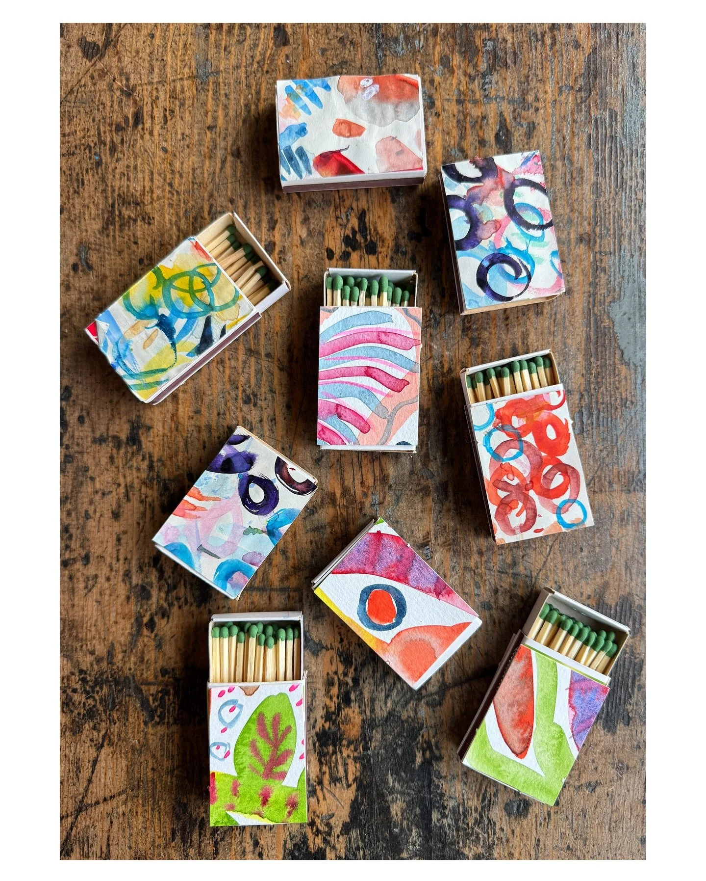 A simple and fun art project here in the Studio&hellip; ❣️