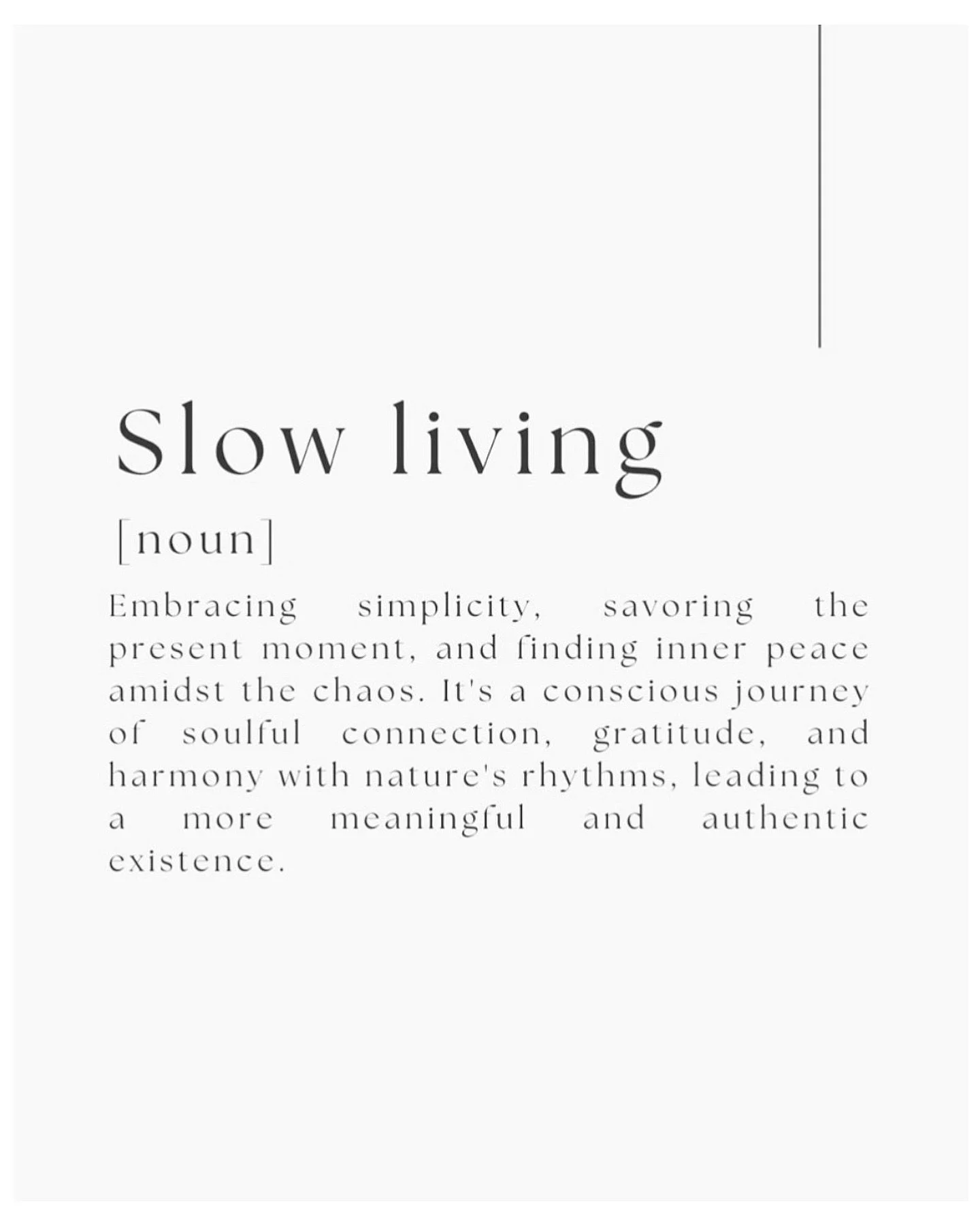 SLOW is my mantra this year for so many reasons&hellip; I might be a tumbleweed in travel but the word SLOW is BEing PRESENT, BEing AWARE of all the LOVE and BEAUTY around me, BEing with my incredible FRIENDS and FAMILY, BEing in stunning NATURE and 