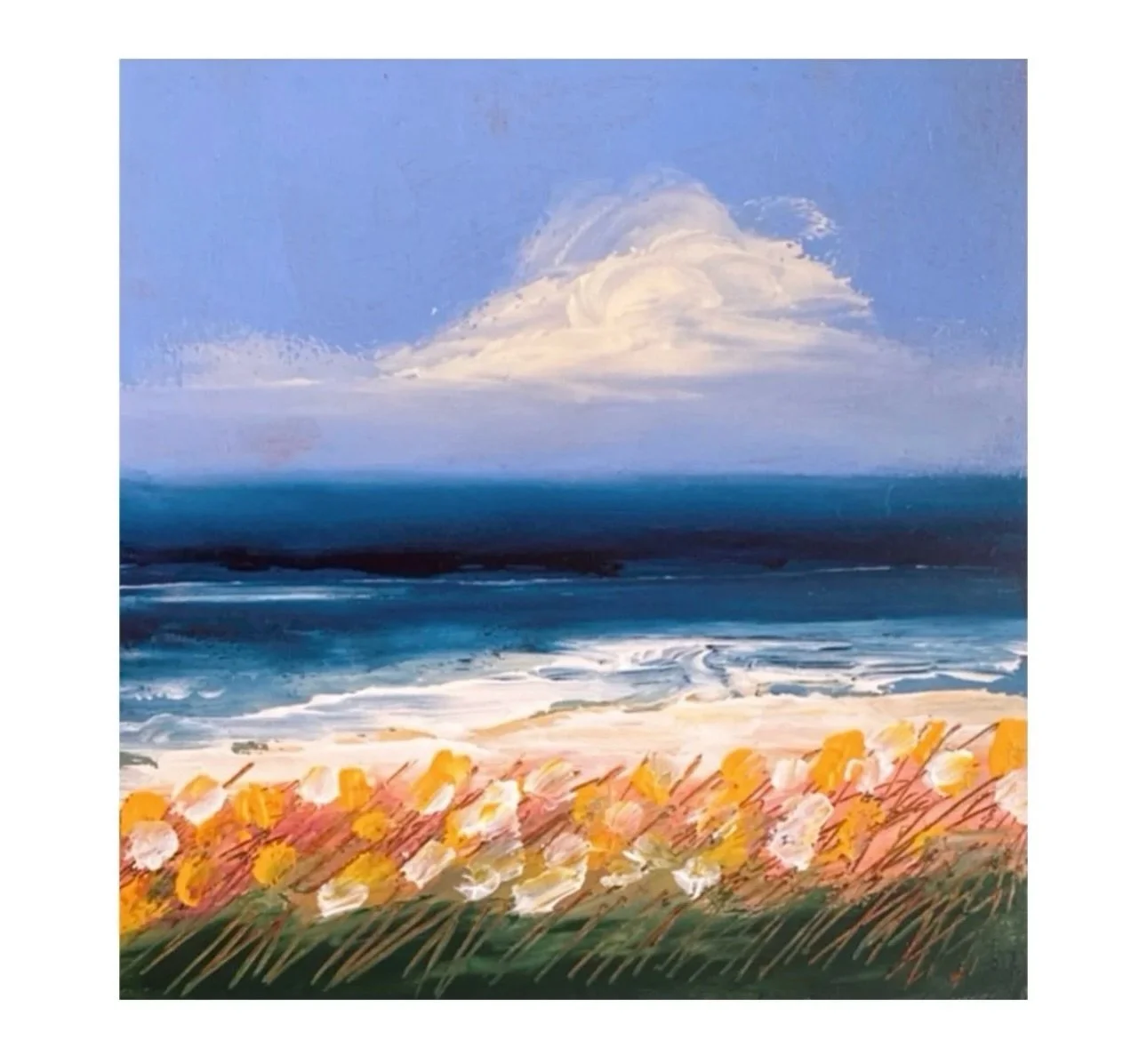 April feelings are full of anticipation for what&rsquo;s to come &hellip;crisp winds off the sea 🌊 bringing in the salt and bloom 🌸☀️🌿 of all things wonderful, the trees are budding, 🪾🌳 daffodils 🌼 popping along the stone walls, the lilacs 🪻an