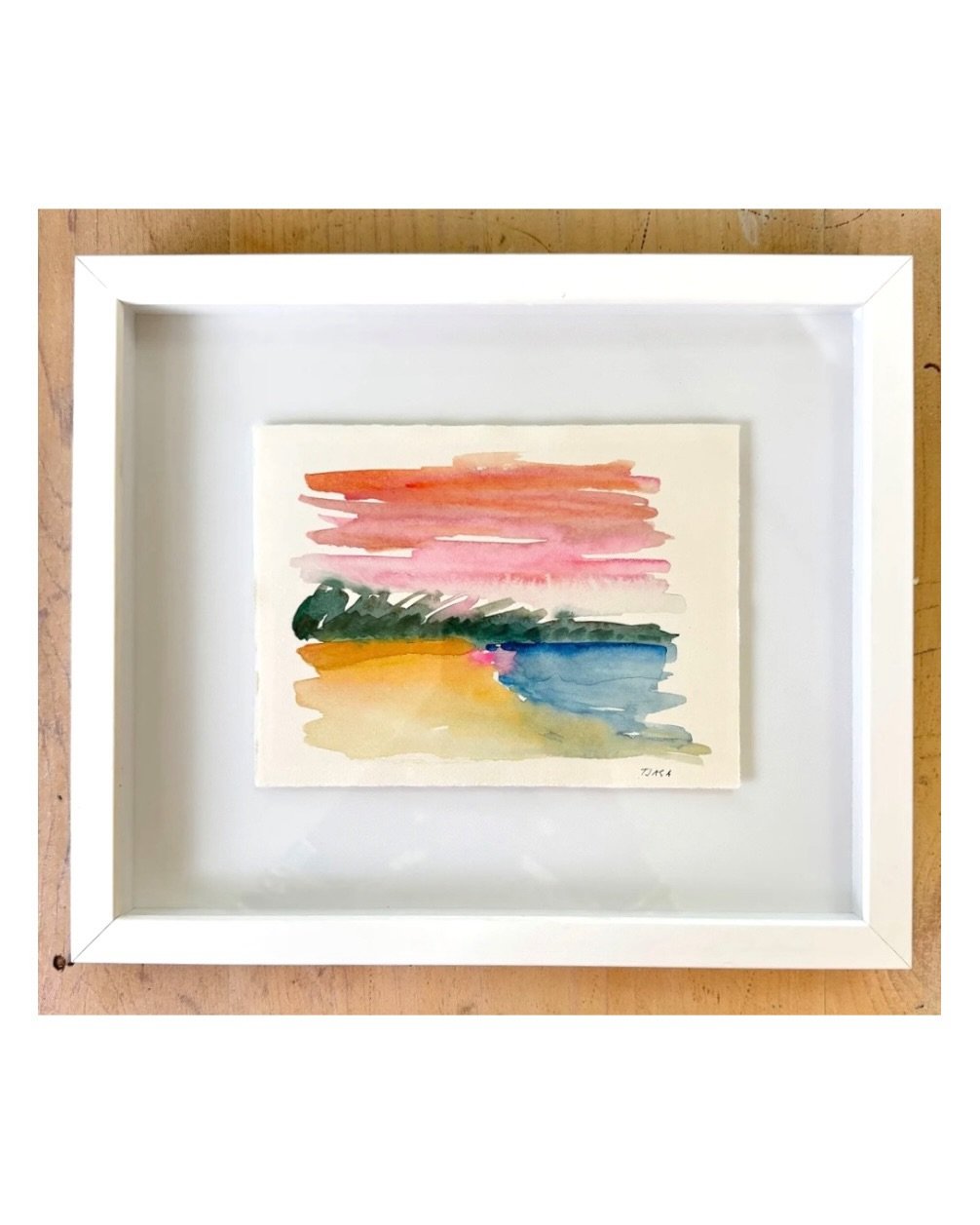 Good morning weekend &hellip;. 🌦️🌤️☀️❣️

The Secret Cove
(framed watercolor)
Cape Cod, MA

✨

#capecod #capecodlife #capecodinsta #capecodliving #capecodinstagram