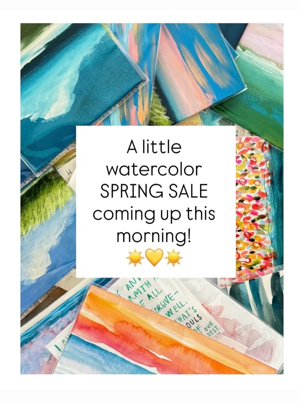 It&rsquo;s been a while 🌸✨🌿&hellip; in a few hours when the sun 🌞 is up and the light ✨ is right to share, I will post some watercolors 🖼️ &hellip; make your way through yesterday and this mornings stories and you will find the beginning of the s