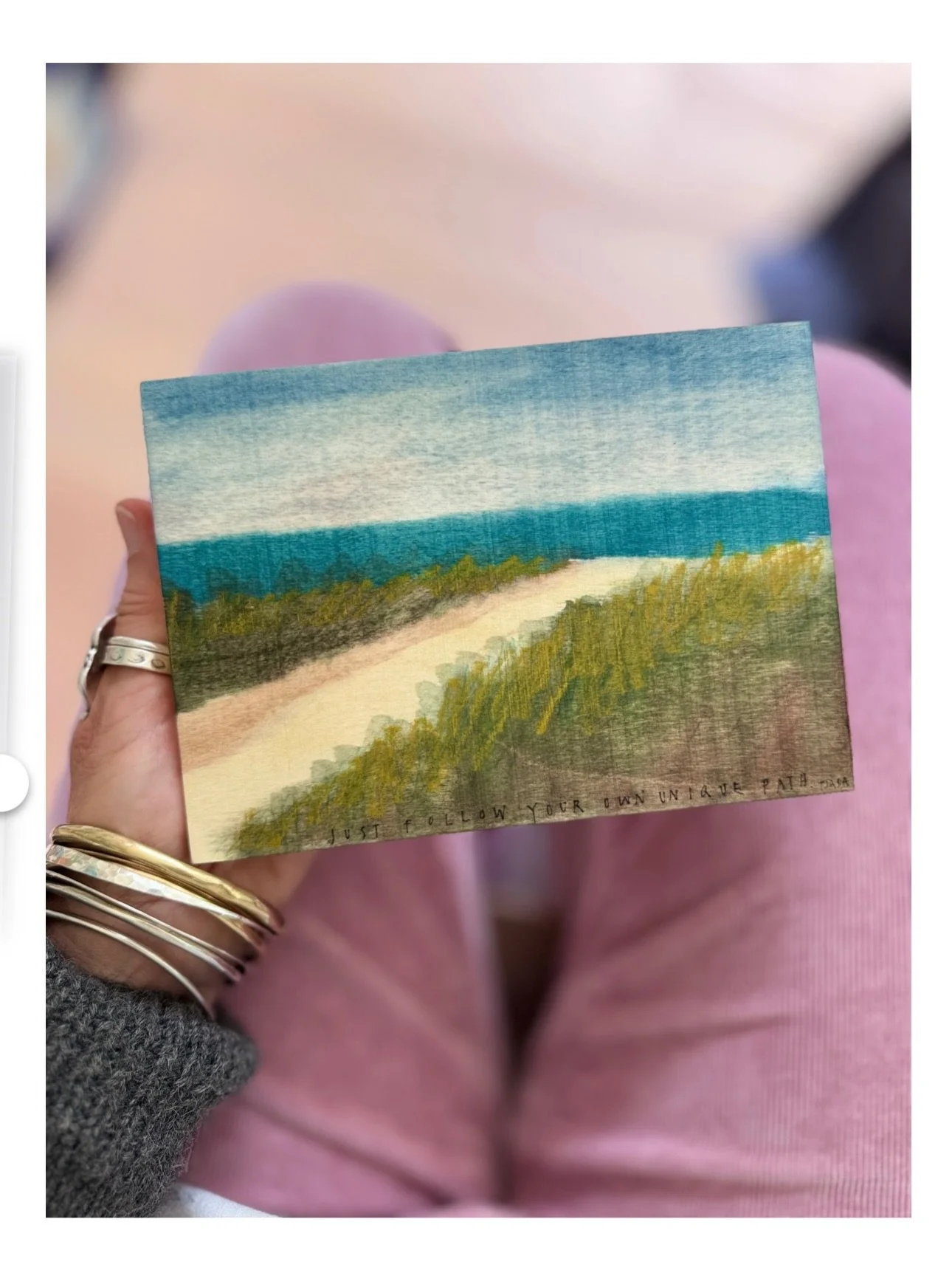 Just Follow Your Own Unique Path

(we all need more of you❣️)

5 x 7&rdquo; - painted on wood panel

available @maison_reve