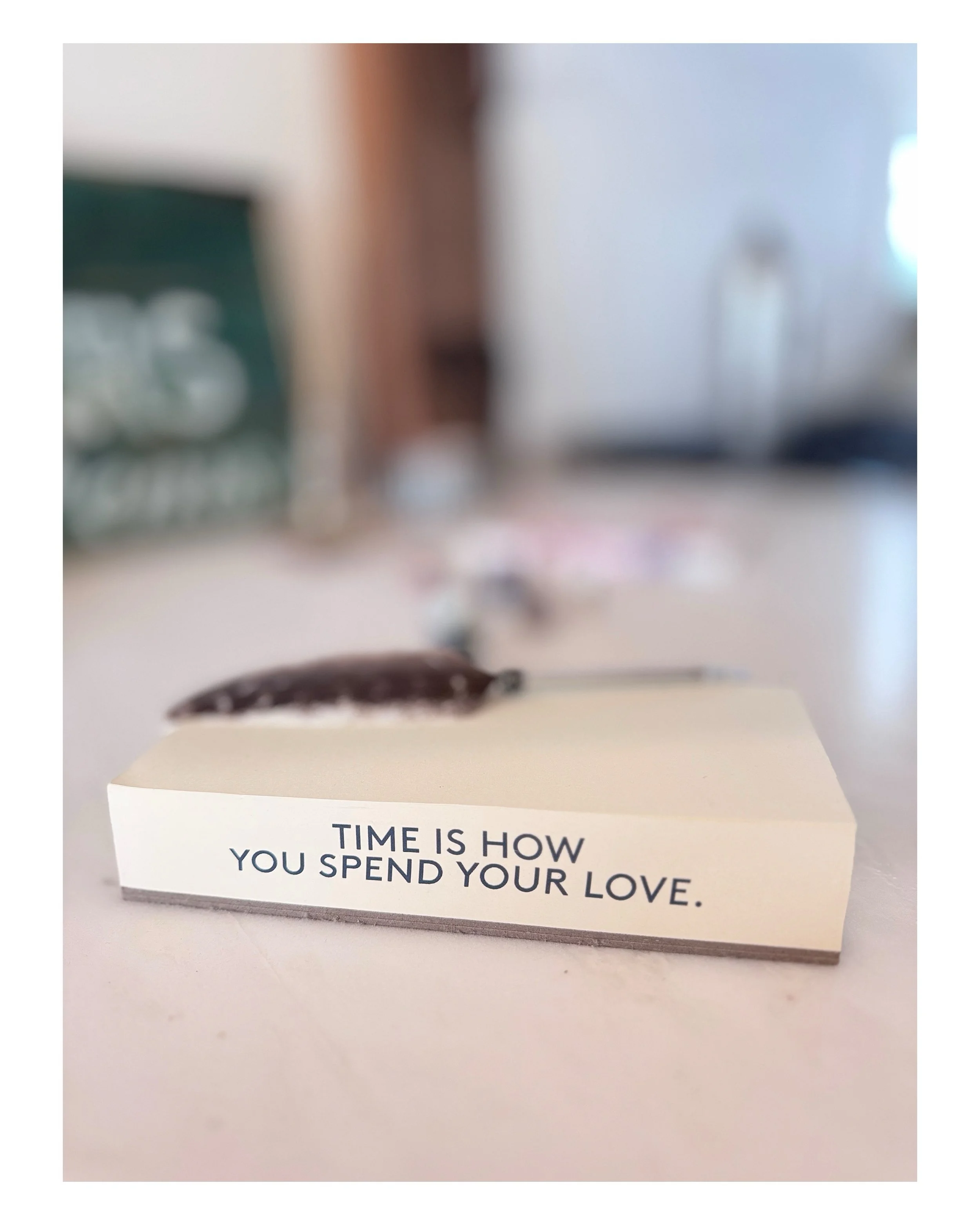❣️ something I&rsquo;m thinking a lot about these days &hellip; who we choose to do that with, the quality of that time, the words exchanged, and making the most of it. ❣️