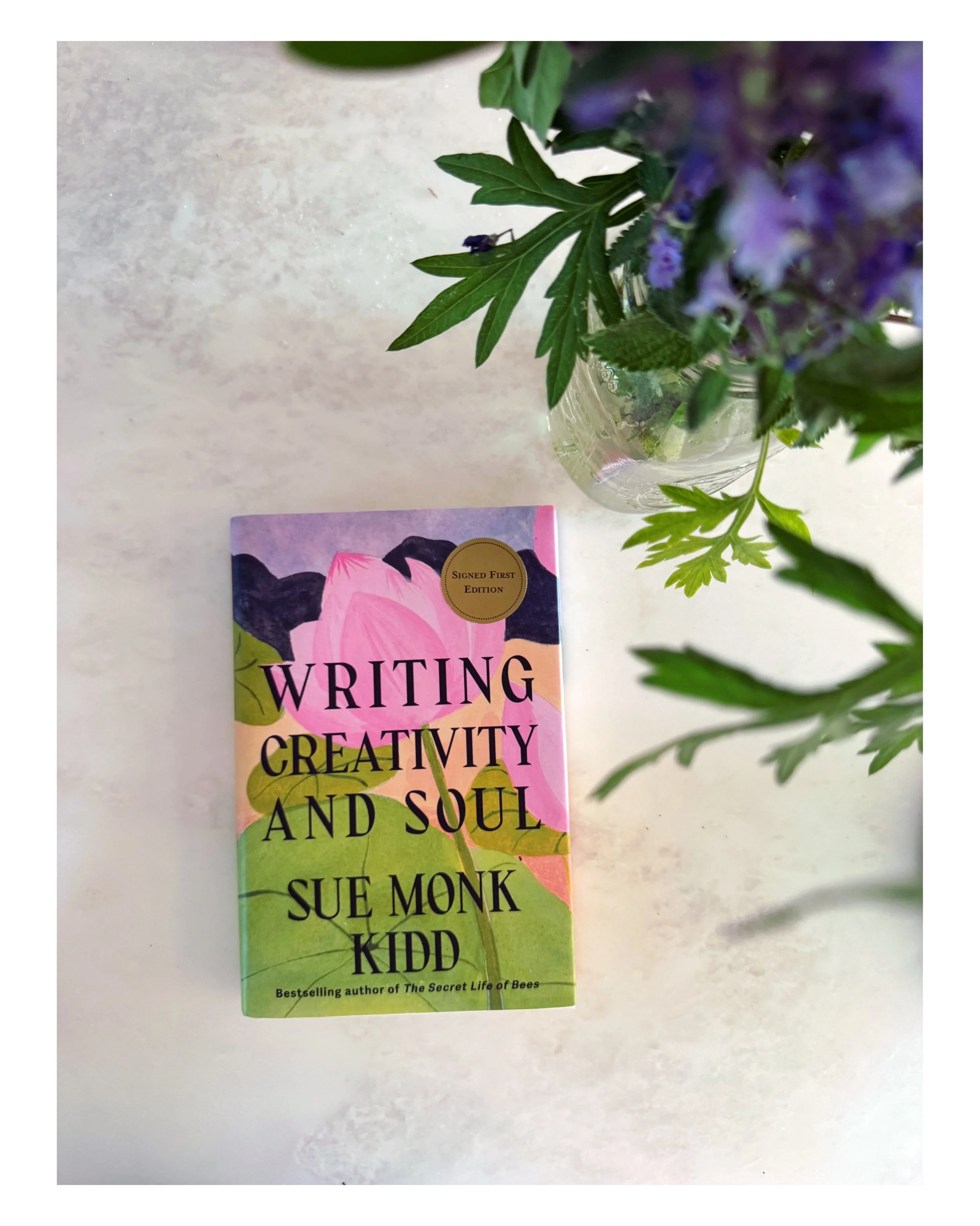 No words except for three - LOVED. LOVED LOVED. If you are a creative in any sense of that word, - or want to be or simply just love anything to do with creativity, heart and soul, Sue Monk Kidd&rsquo;s book just was such a beautiful ode to the art o