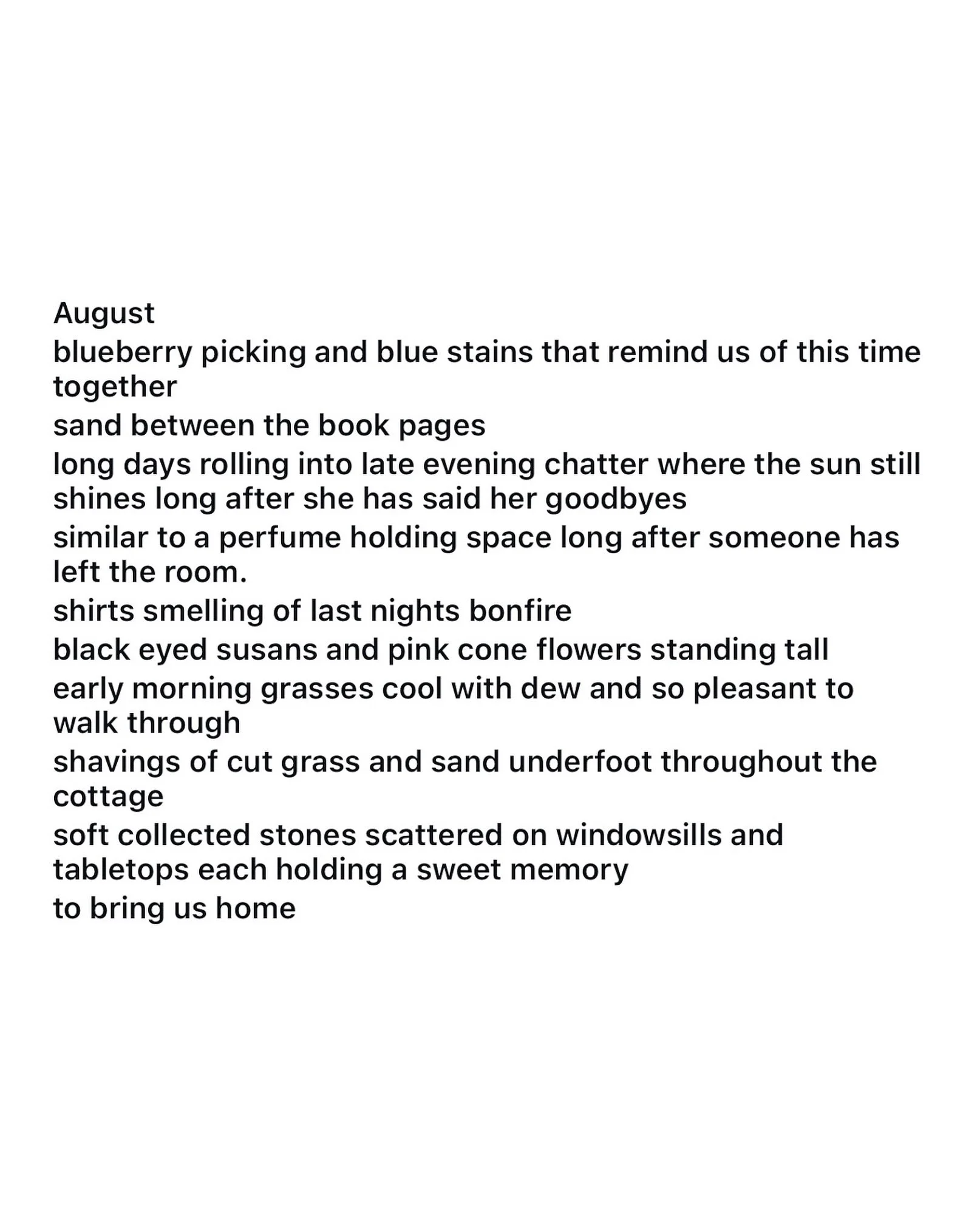 A little bit of August&hellip;.❣️