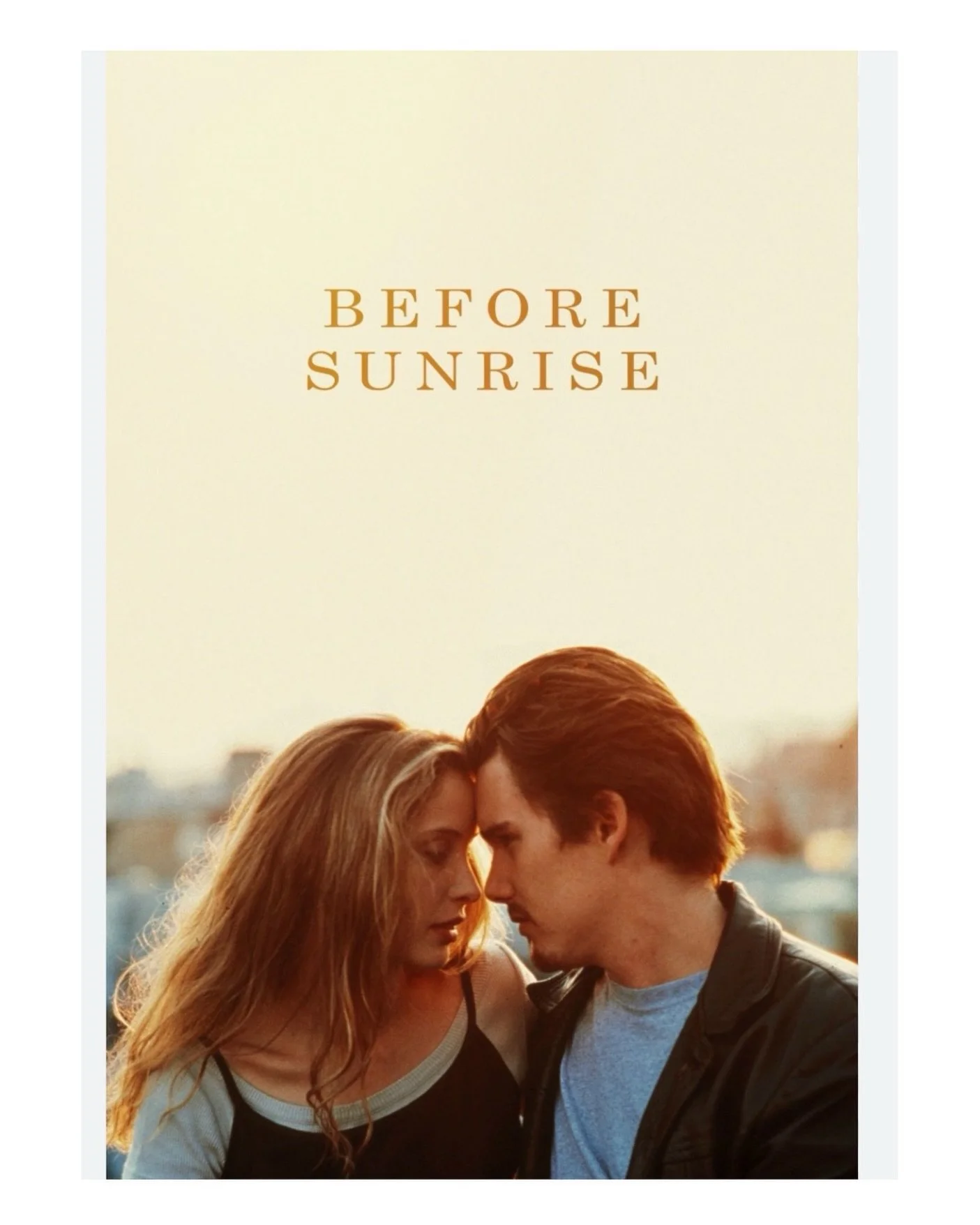 Give yourself the GIFT of watching this trilogy again. I think probably in my TOP 5 of films I have ever seen - I forgot how INCREDIBLY GREAT it was! Their conversations that go on and on with no edits for 20-30 minutes about life, love and our place