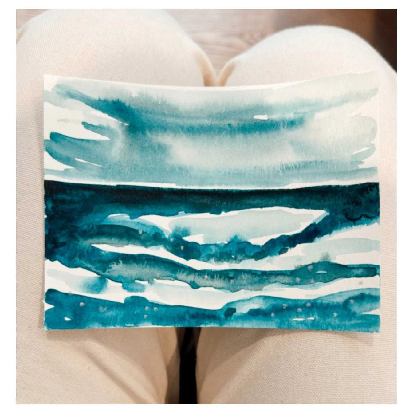 Come Swim with Me  I   4.5 X 6  I  unframed