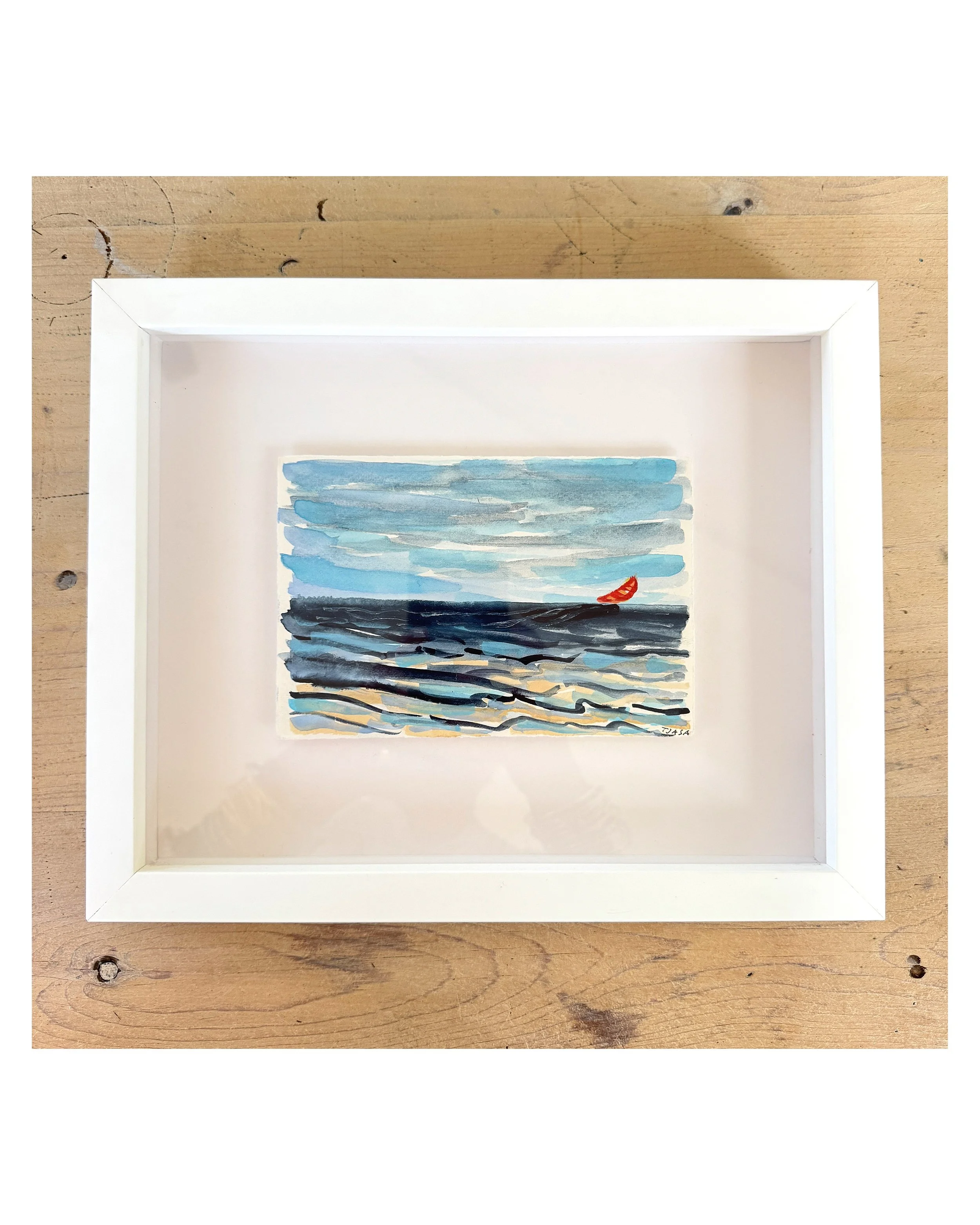 Saturday Sails  I  9.5 X 11.5 I Cape Cod Studio