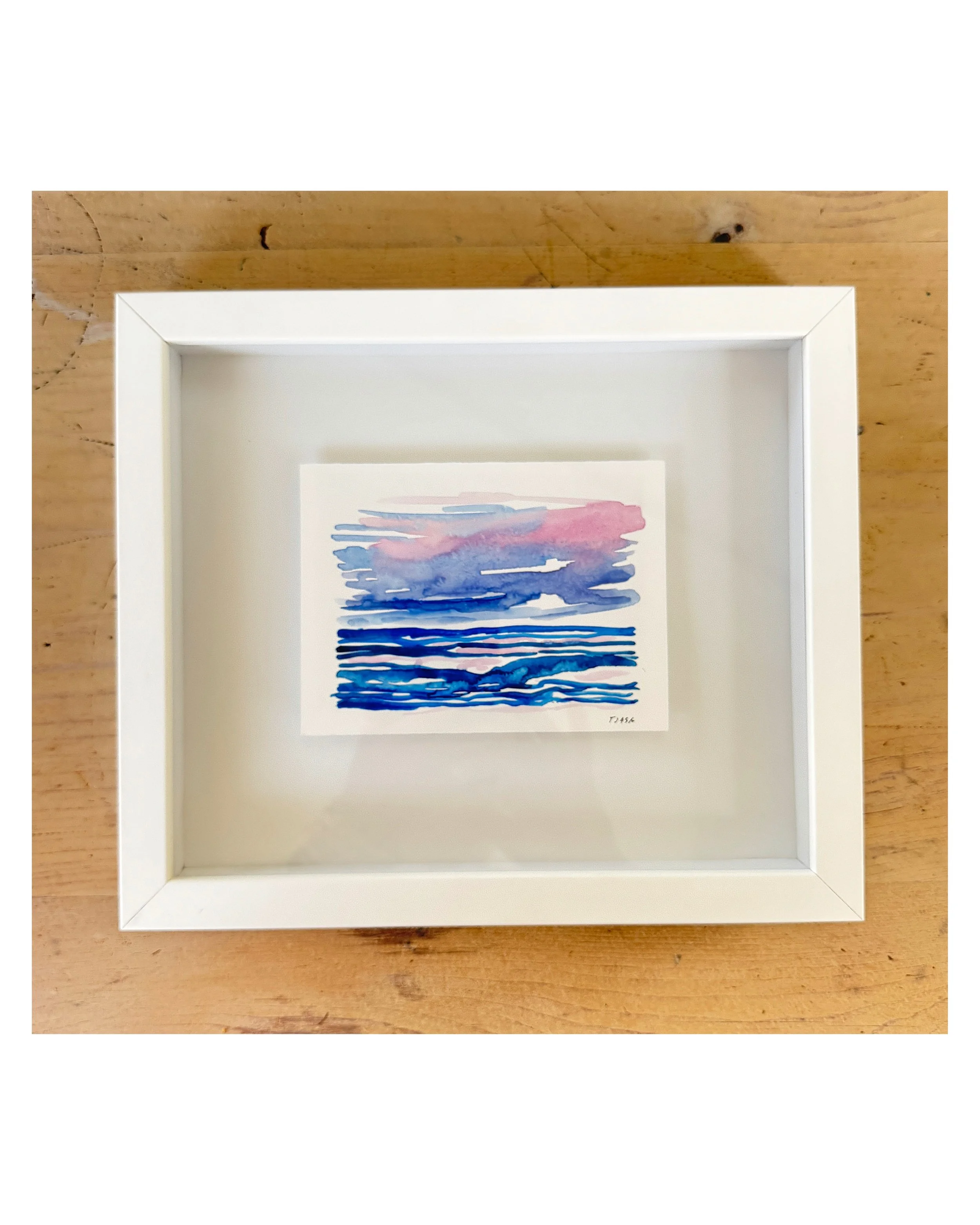 Pink Light  I 9 X 10  I Cape Cod Studio