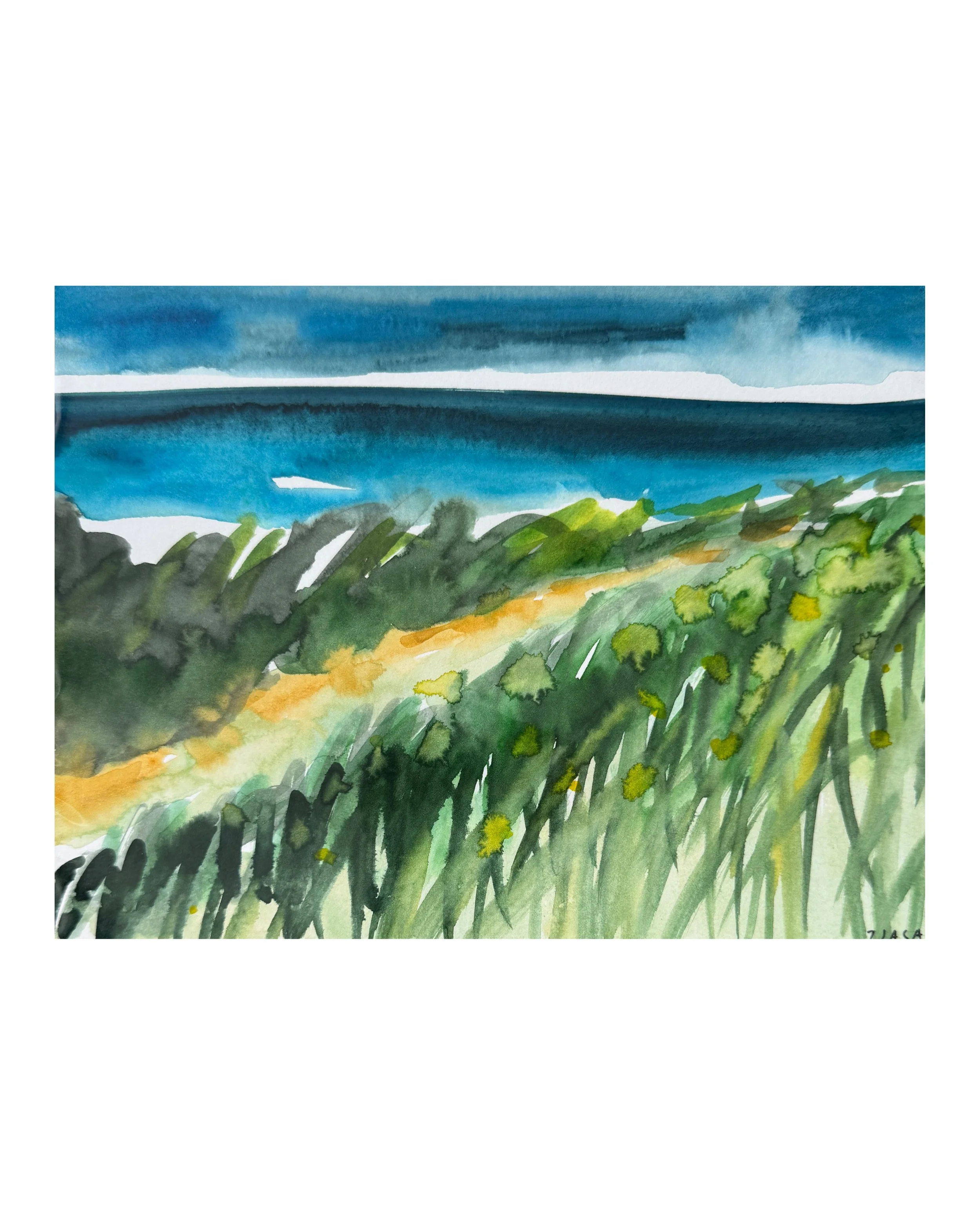 Come With Me I 6 X 8  I unframed