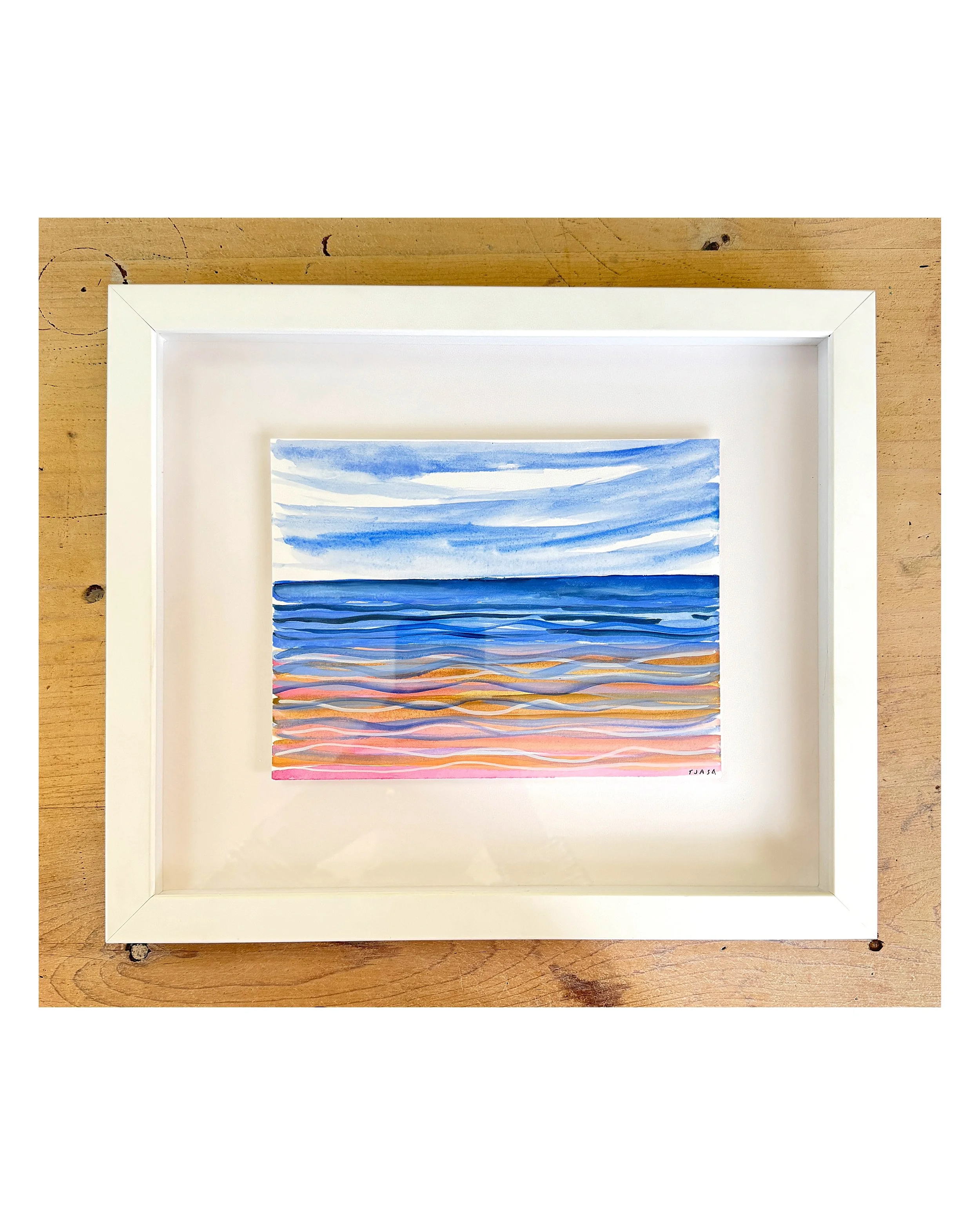 Under the Waters I  11 X 13  I   Cape Cod Studio