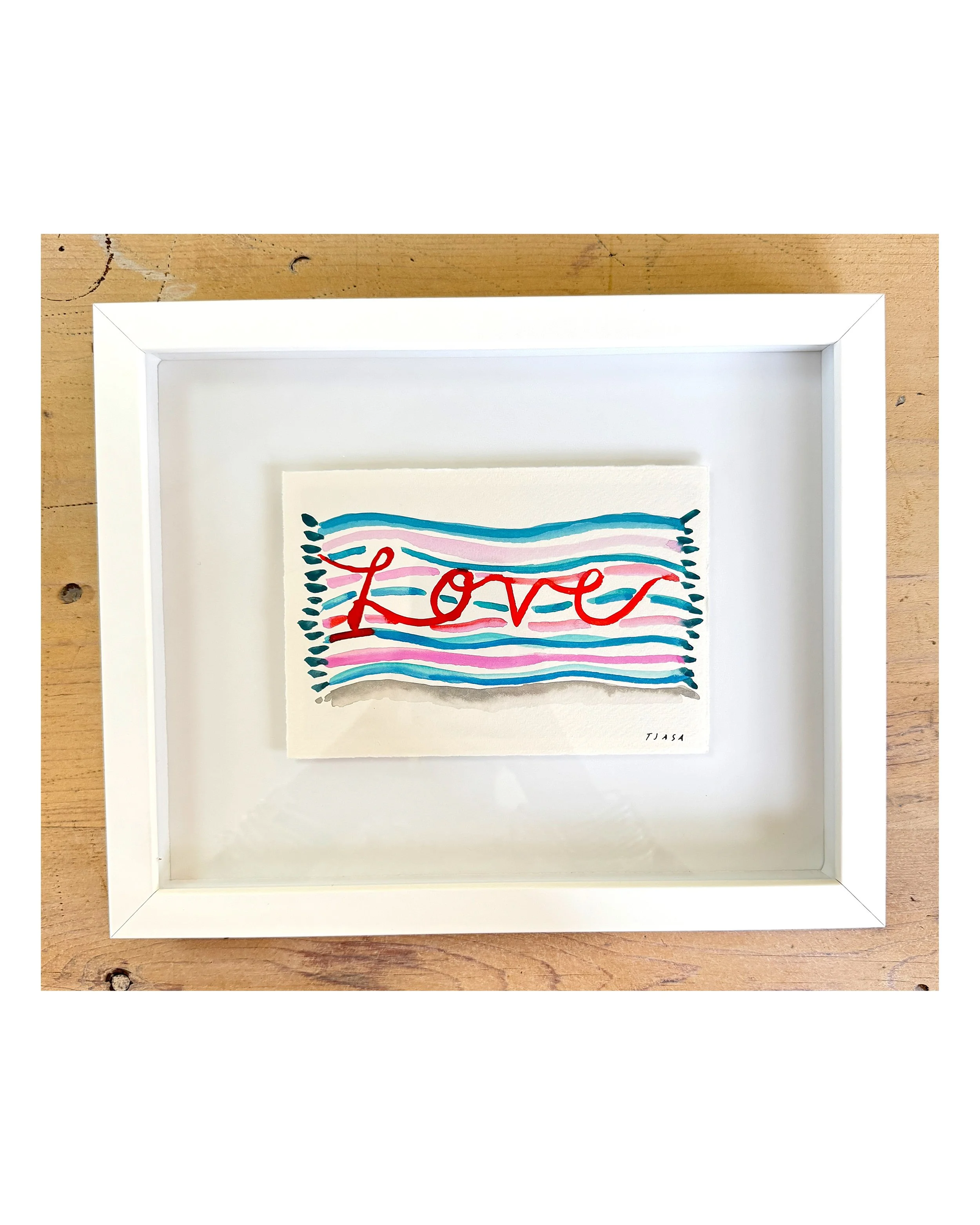 The Love Towel   I   9.5 X 12  I  Cape Cod Studio