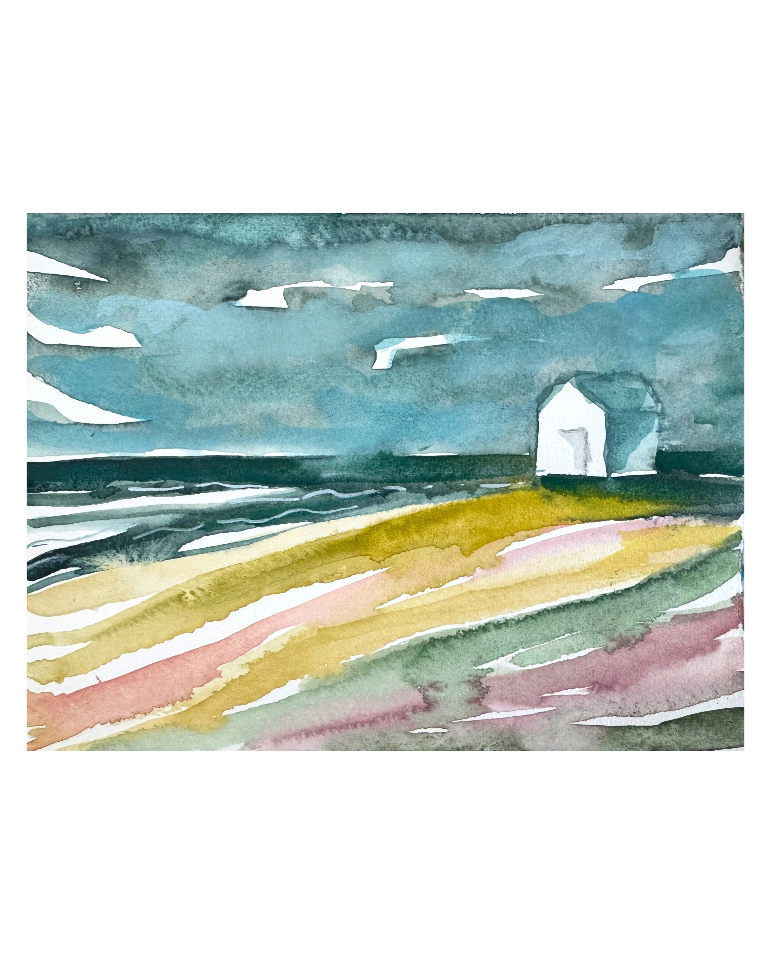 Nestled In I 6 X 8 I unframed