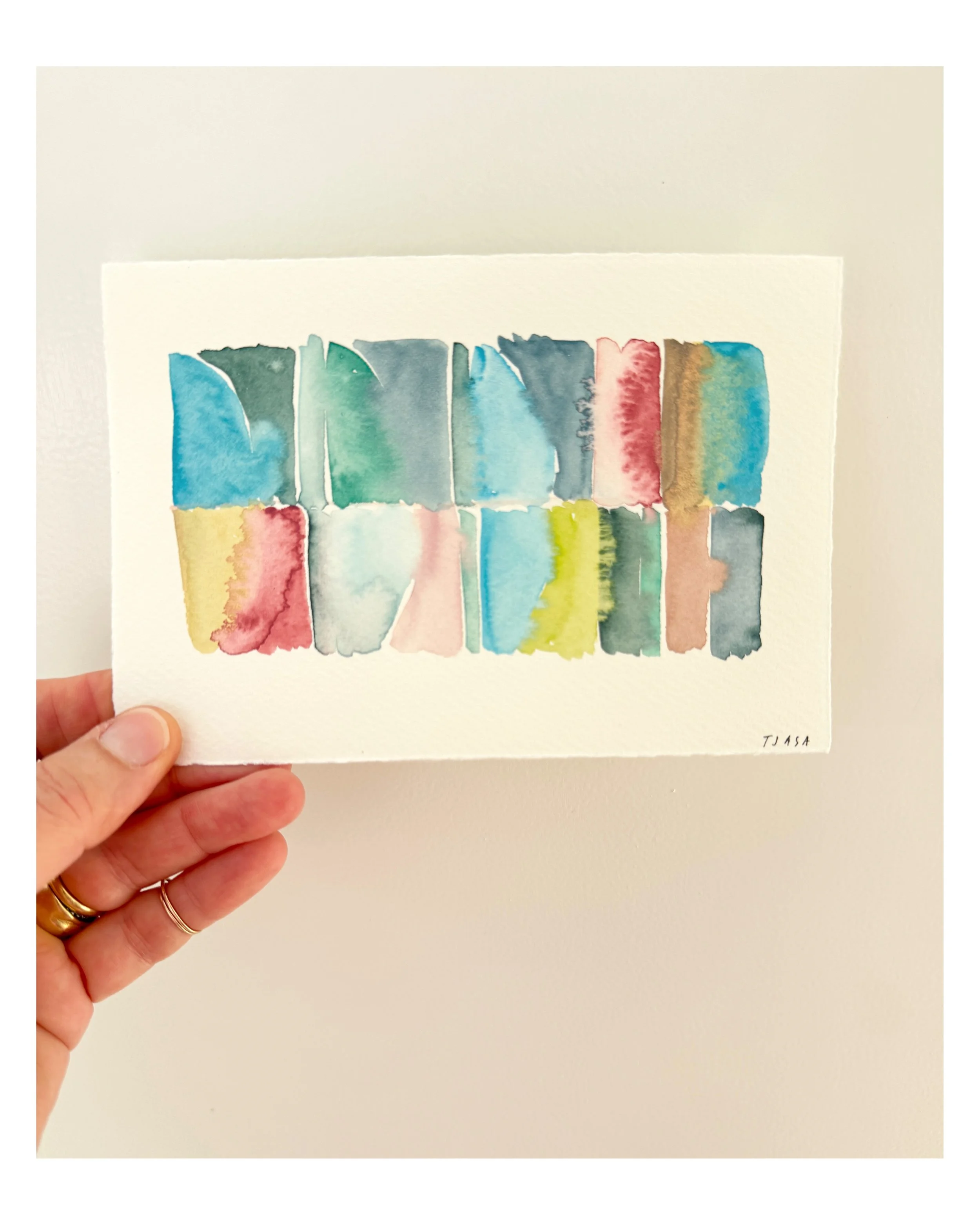 Colourfield No. 2  I   4.5 X 6  I  Unframed