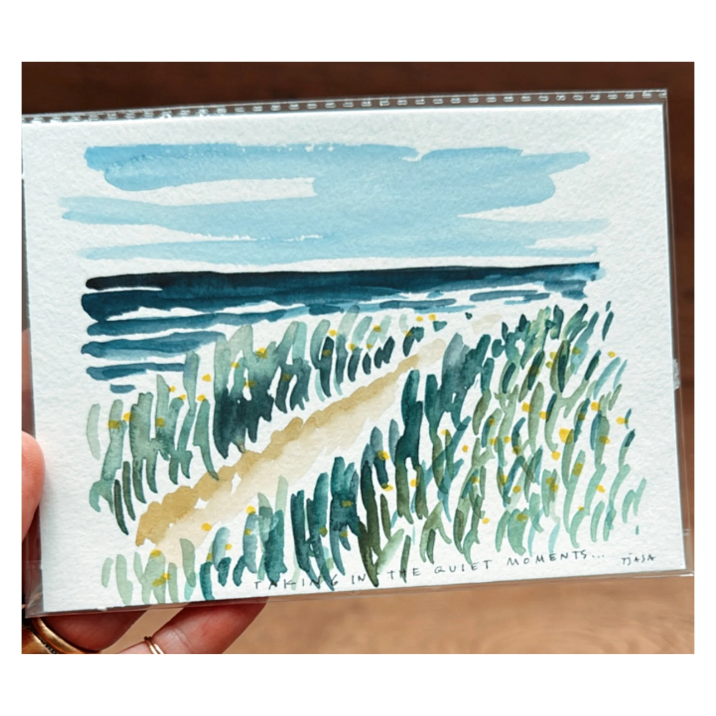 The Quiet Moments  I   4.5 X 6  I  Unframed