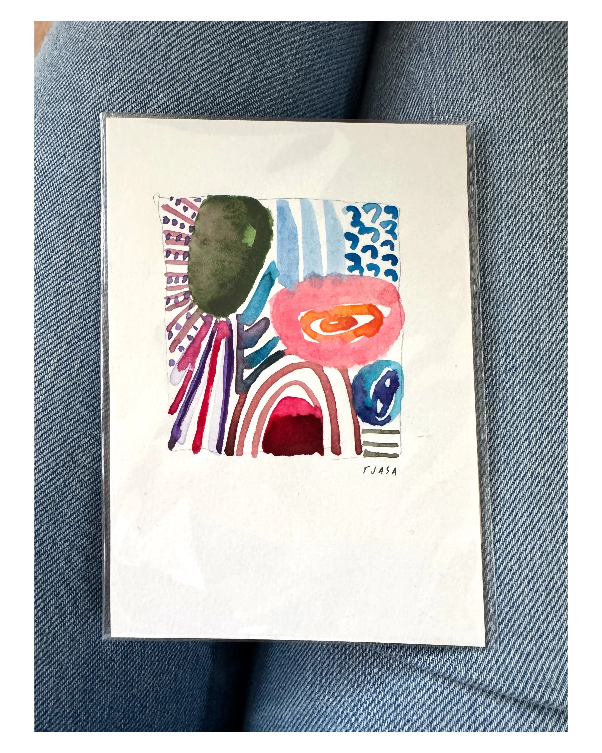 Watersketch no. 3  I   4 X 6  I  unframed