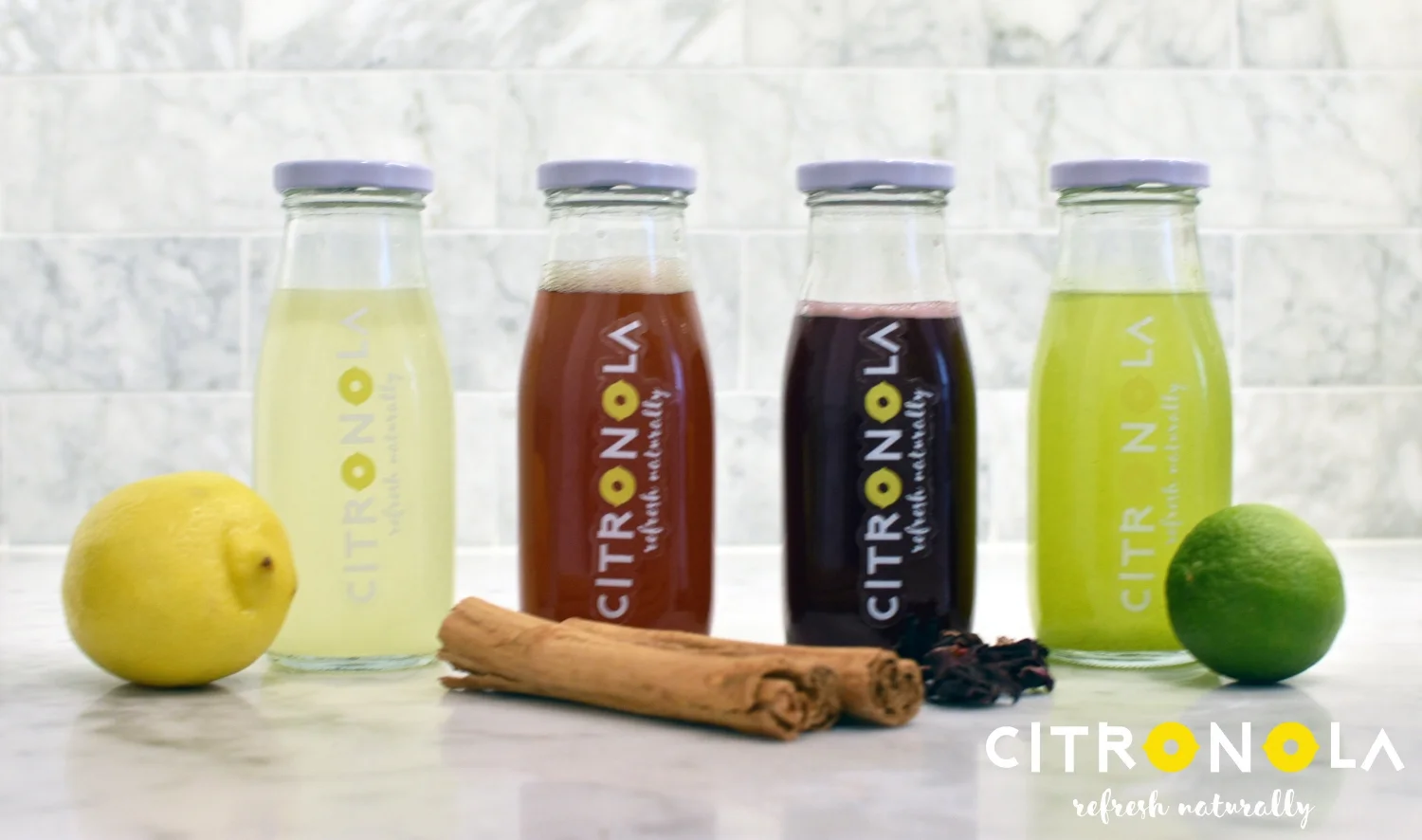  Classic lemonade | Cinnamon | Hibiscus | Mint Lemonade