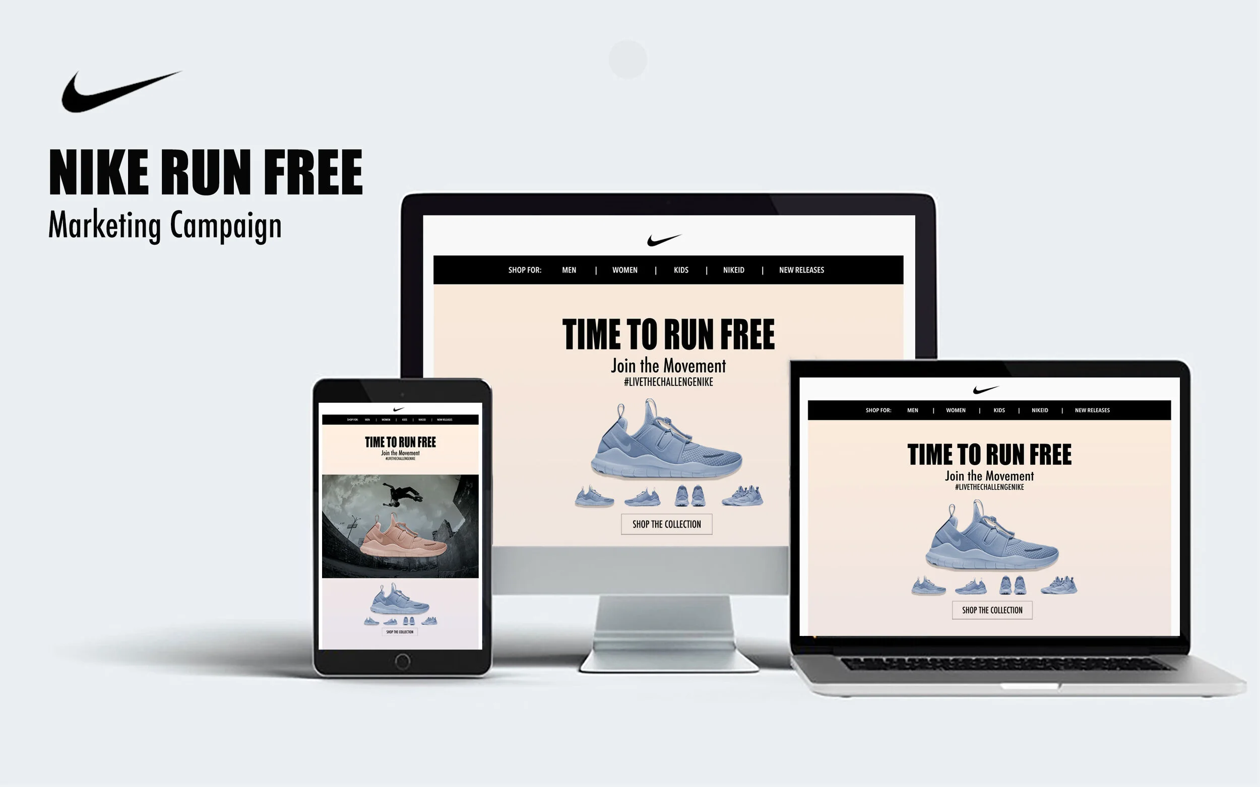 Email Marketing Responsive Layout Mockups