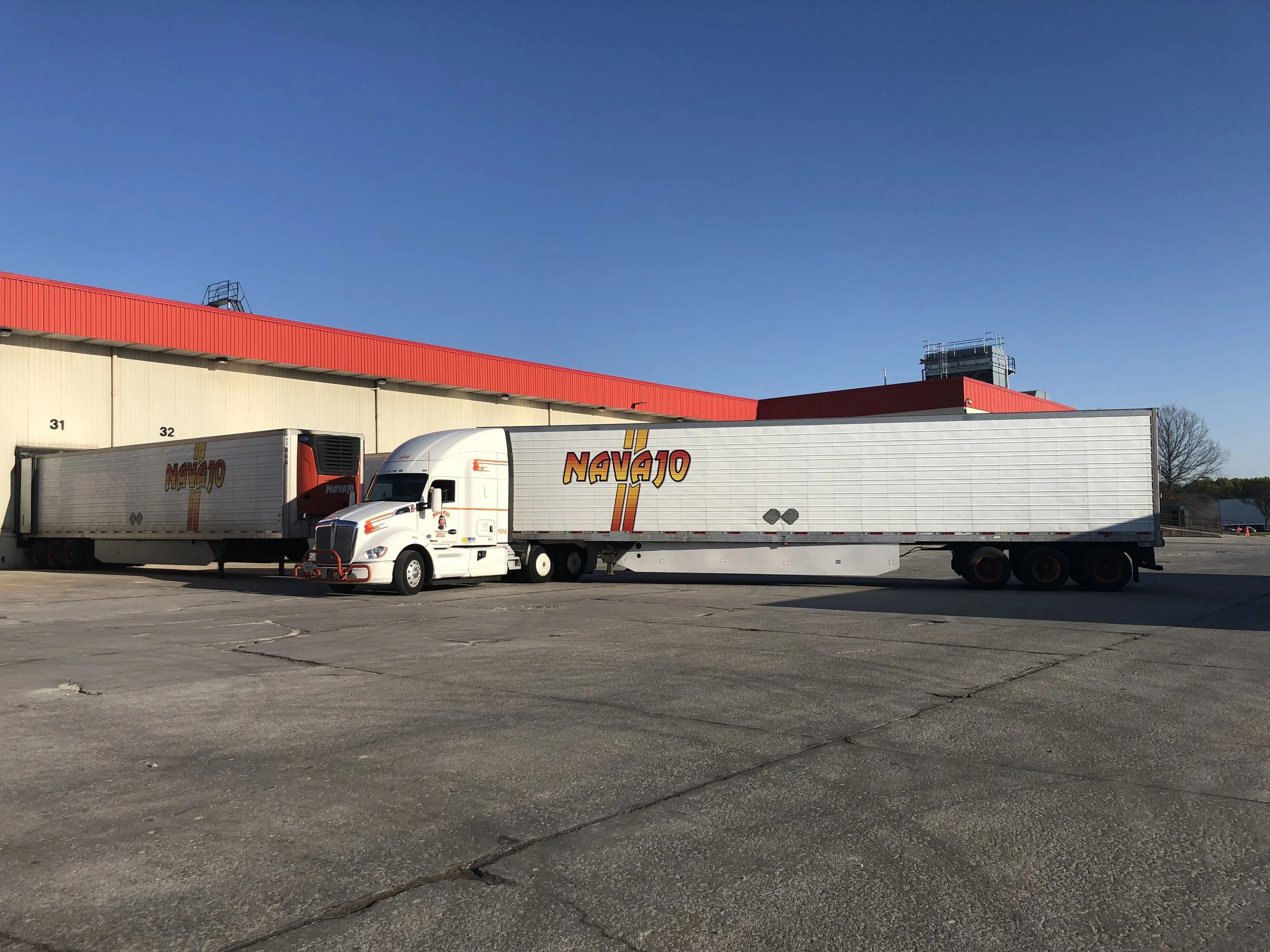Many of our Navajo drivers in Indiana are familiar with the ConAgra regional route and earning great miles!