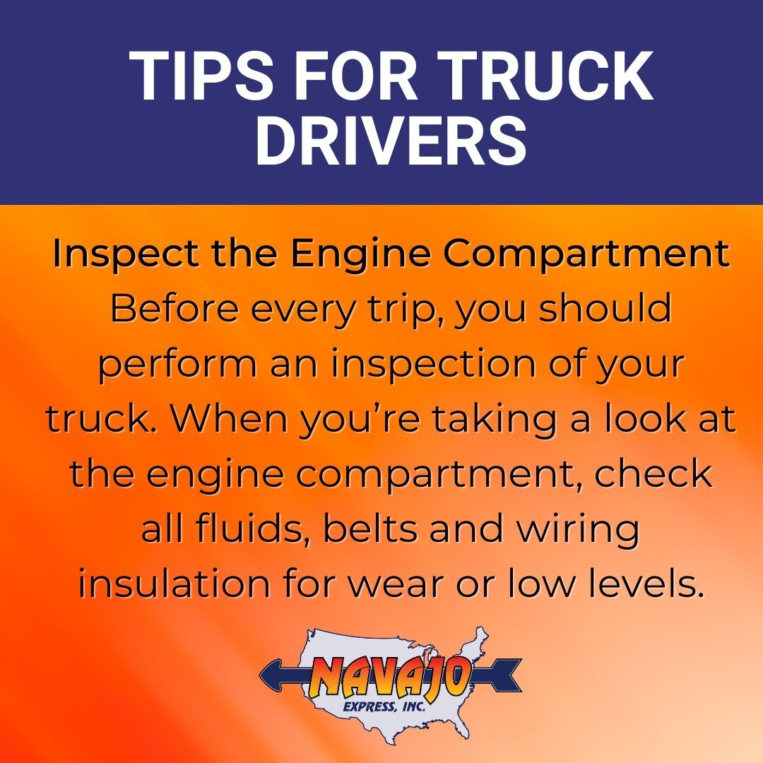 Every year, truck drivers travel thousands of miles across the country. You can make those miles safer and more comfortable by following tips like these.

#NavajoExpressInc #Denver #Colorado #trucking #trucks #truck #trucker #truckdriver #truckinglif