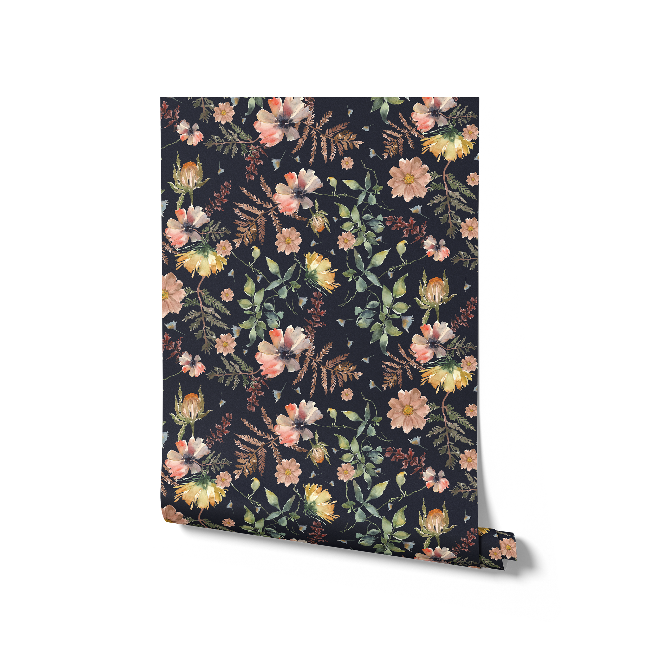 Autumn Blooms in Twilight